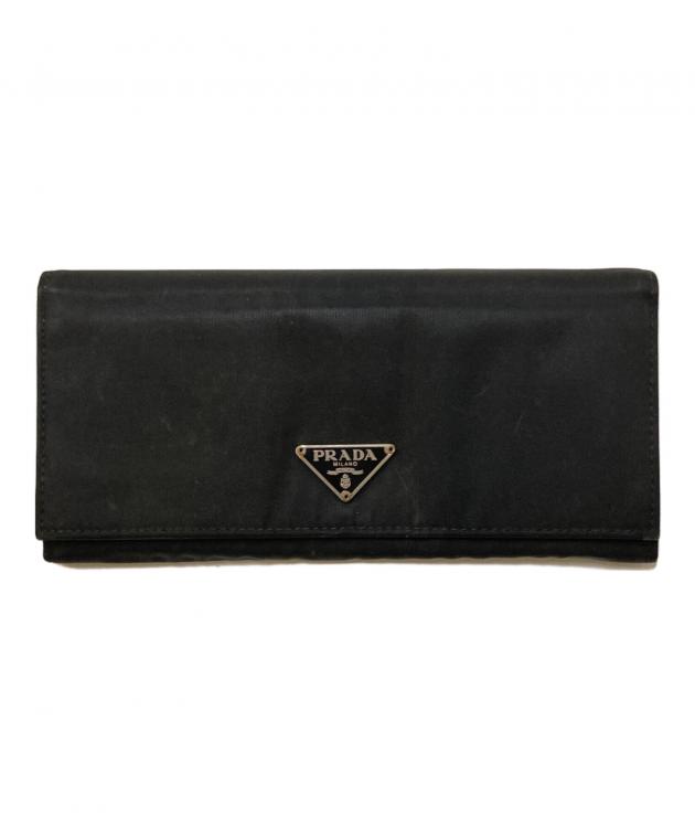 【未使用】プラダ ブラック テスート ナイロン　長財布　ウォレット　レザー 楽天市場】prada 財布 テスートの通販
