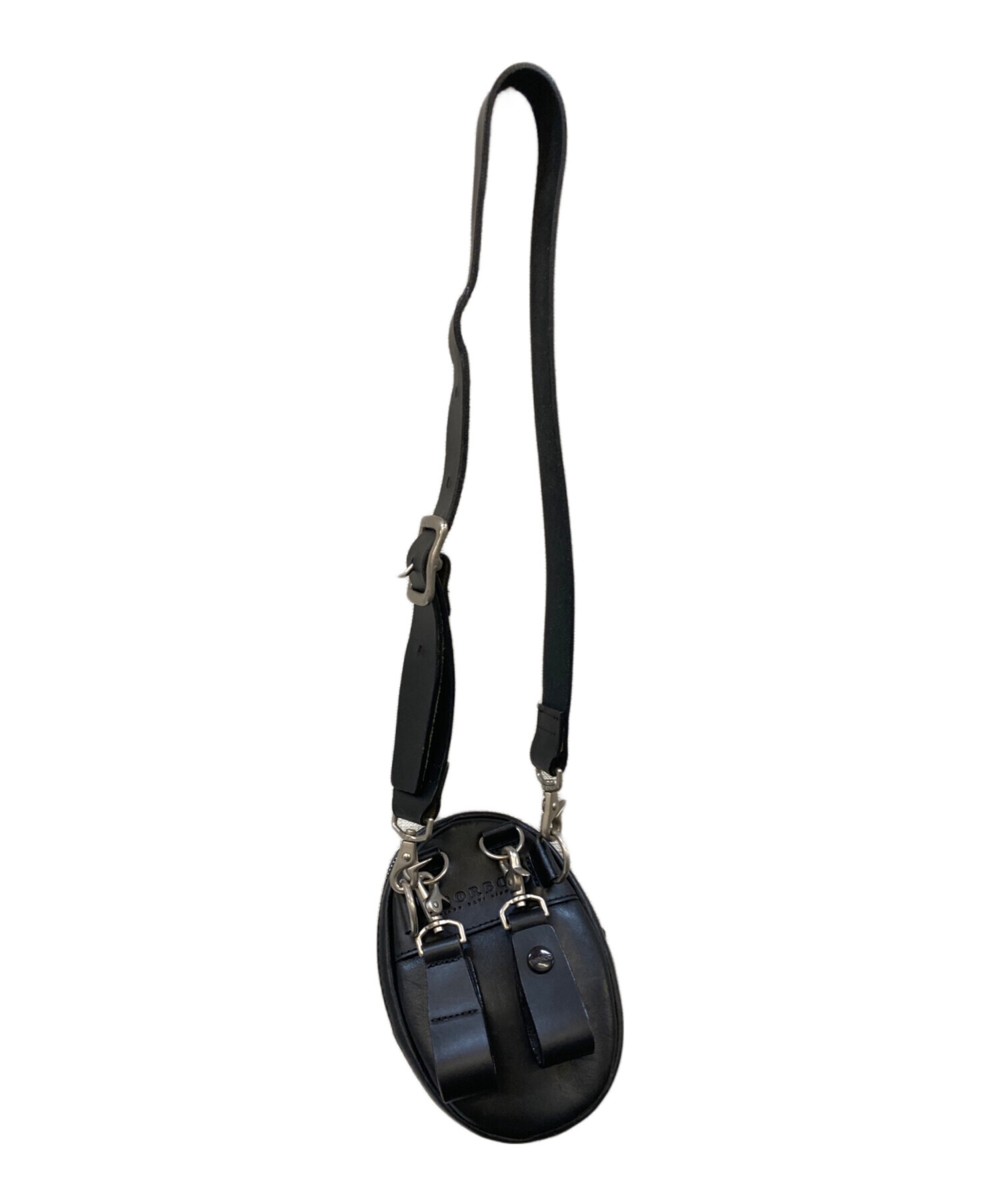 CORBO コルボ/レザーショルダーバッグ/Bランク/88【中古】 中古・古着通販】CORBO (コルボ) レザーショルダーバッグ ブラック