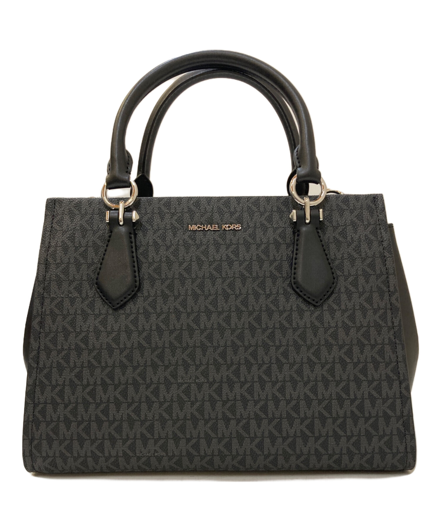 美品 MICHAEL KORS 2wayハンドバッグ サッチェル ミディアム 中古・古着通販】MICHAEL KORS (マイケル・コース) サッチェル