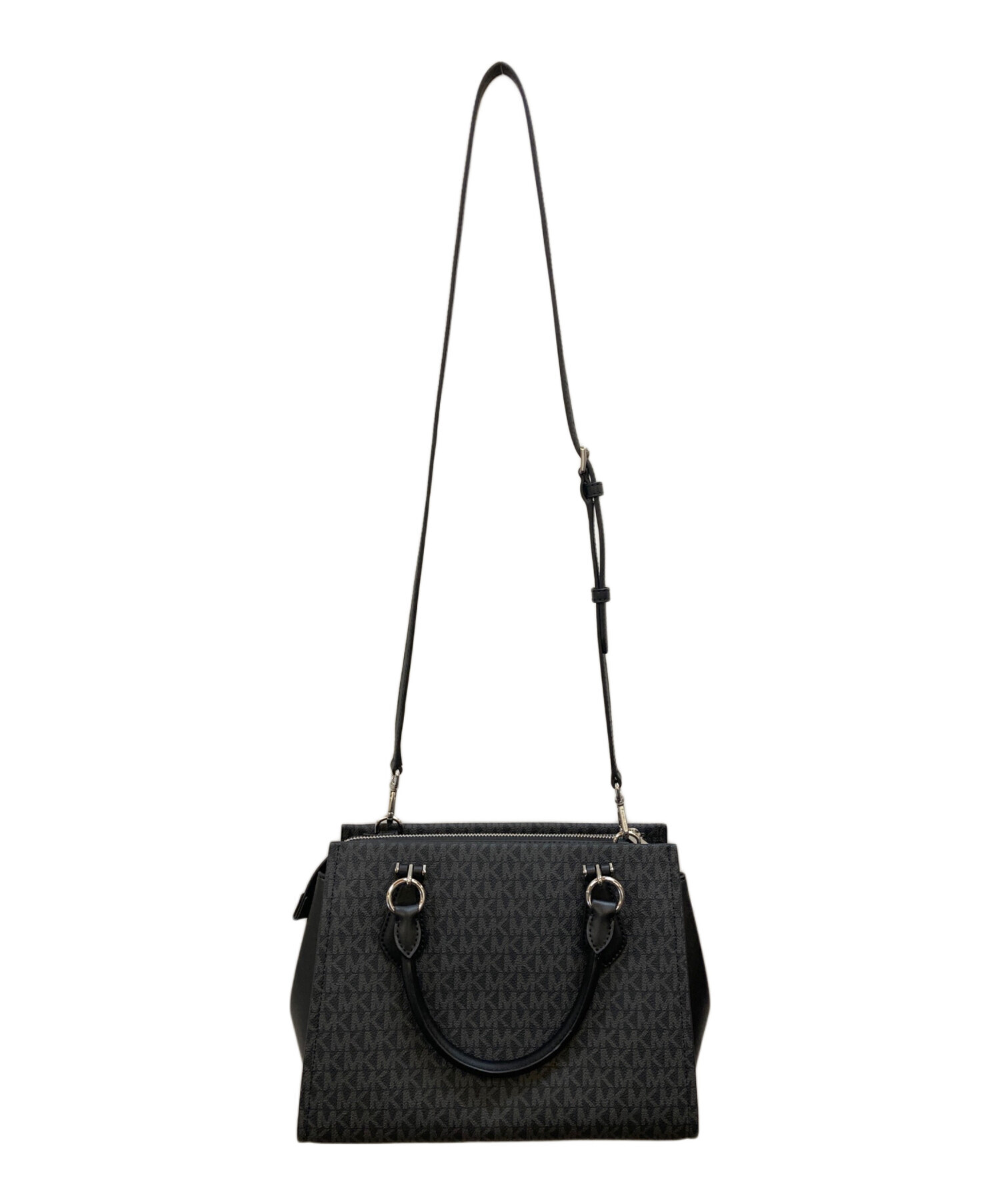 美品 MICHAEL KORS 2wayハンドバッグ サッチェル ミディアム 中古・古着通販】MICHAEL KORS (マイケル・コース) サッチェル