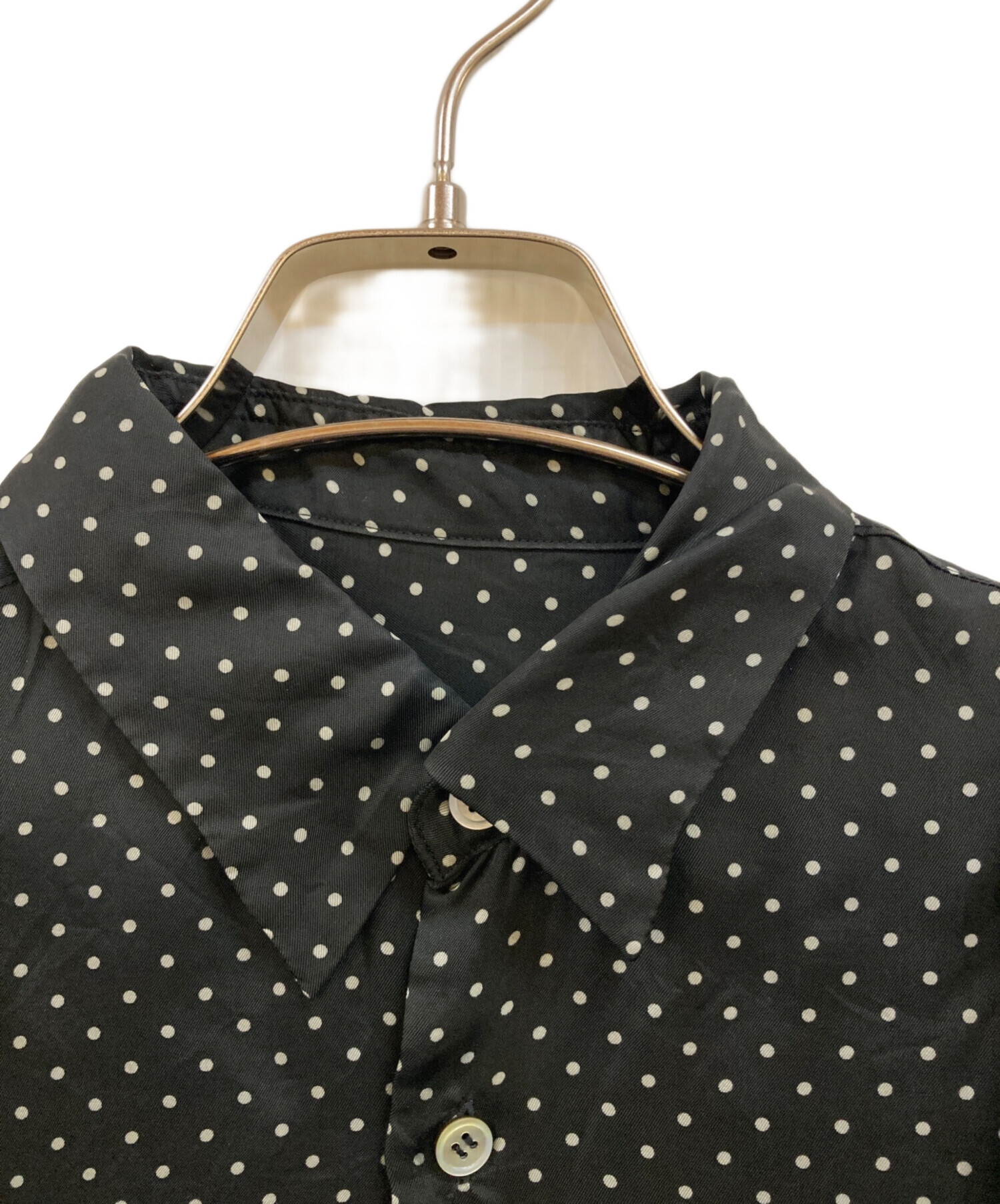 COMME des GARÇONS ドット柄フリルTシャツ XS 中古・古着通販】COMME des GARCONS COMME des GARCONS