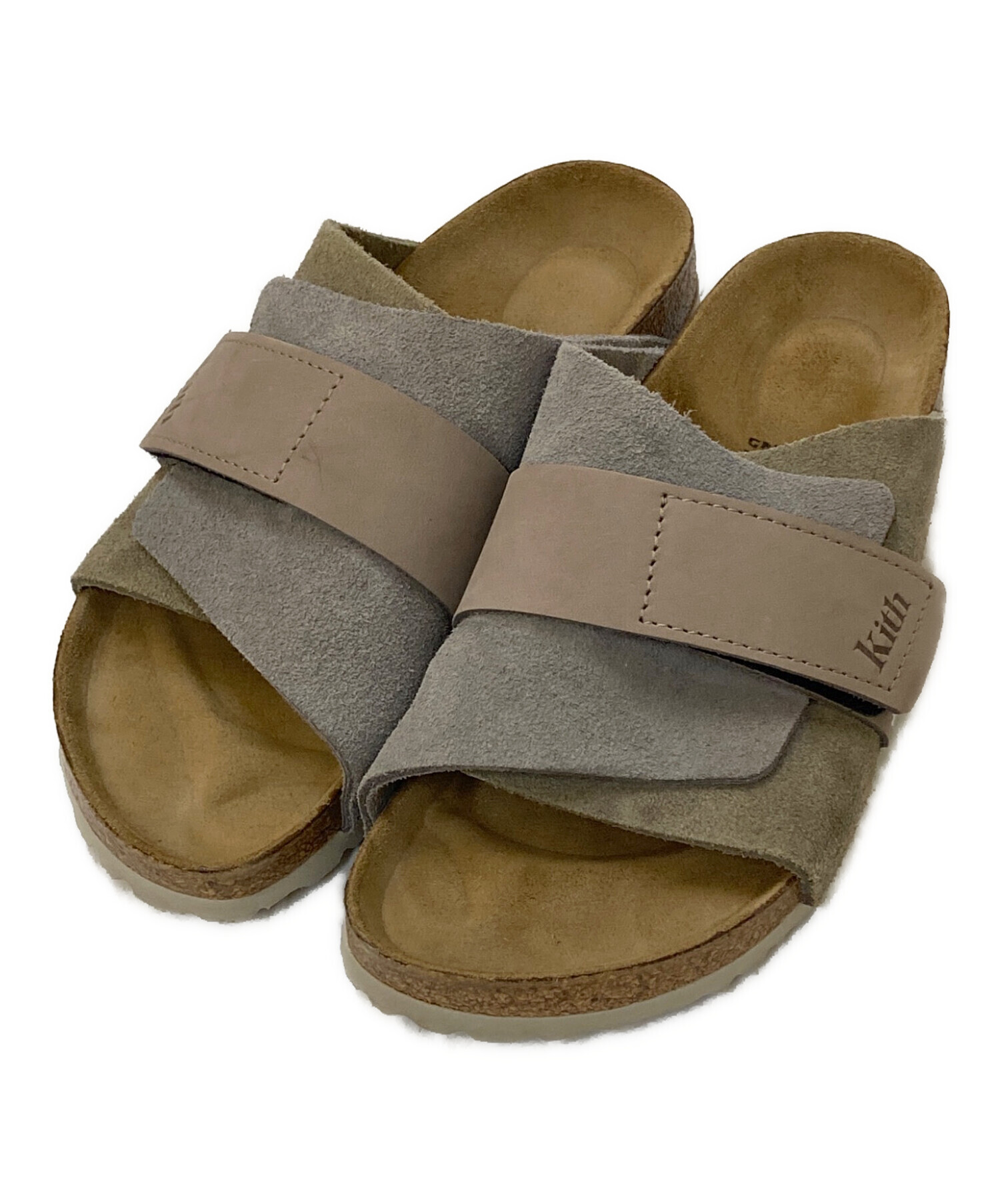 BIRKENSTOCK ベージュ サンダル サイズ42 Birkenstock Arizona Big Buckle-Sandcastle - Albion Fit