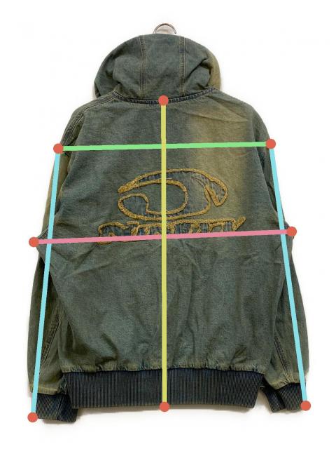中古・古着通販】9090 (ナインティナインティ) Heisei Logo Denim Zip 中古・古着通販】9090 (ナインティナインティ) Heisei Logo Denim Zip