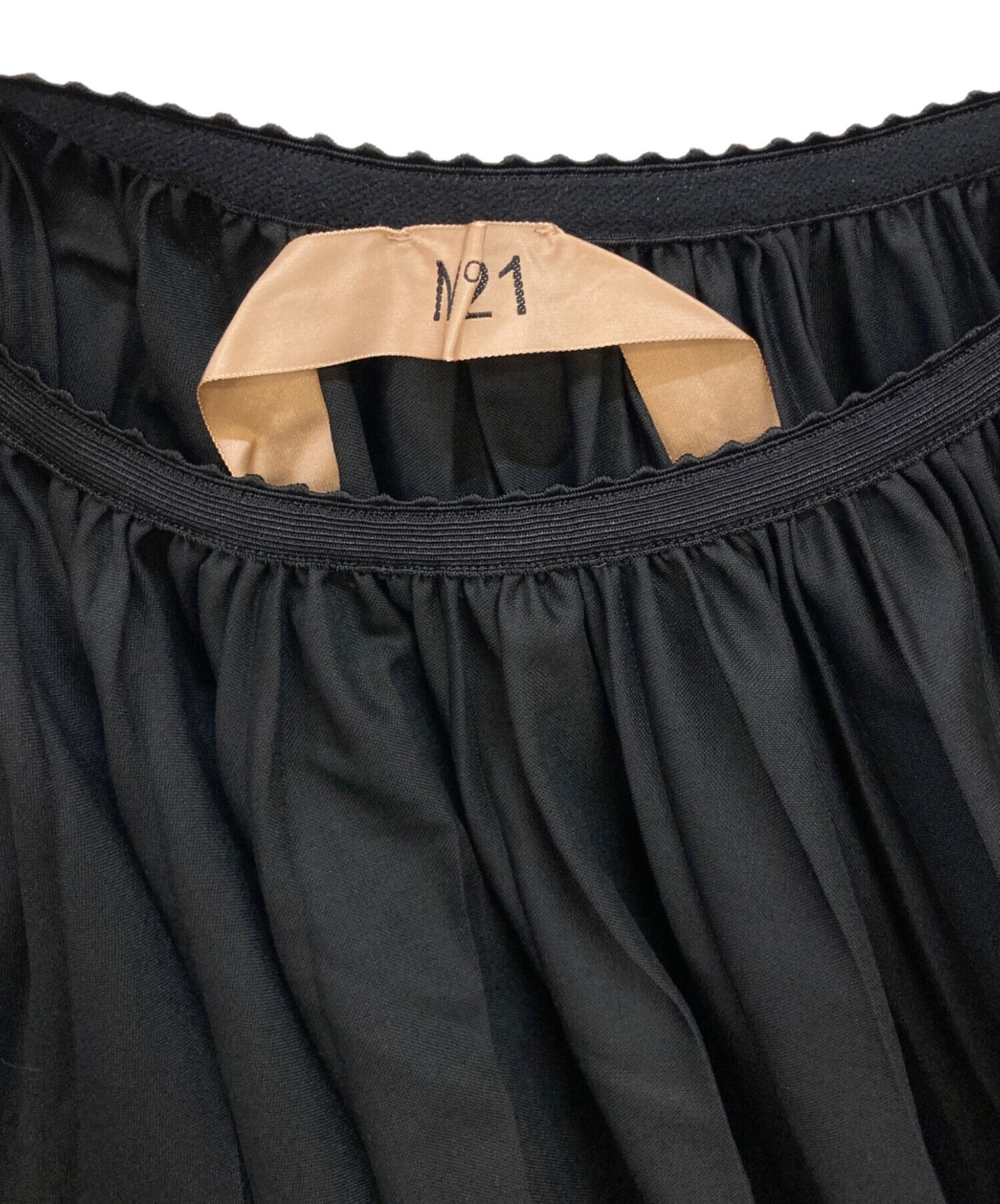 Nﾟ 21 ヌメロヴェントゥーノ ブラウス S 黒 【古着】【中古】【送料無料】 【古着】【中古】 Nﾟ 21 ヌメロヴェントゥーノ ブラウス S 黒 【古着】【中古】【送料