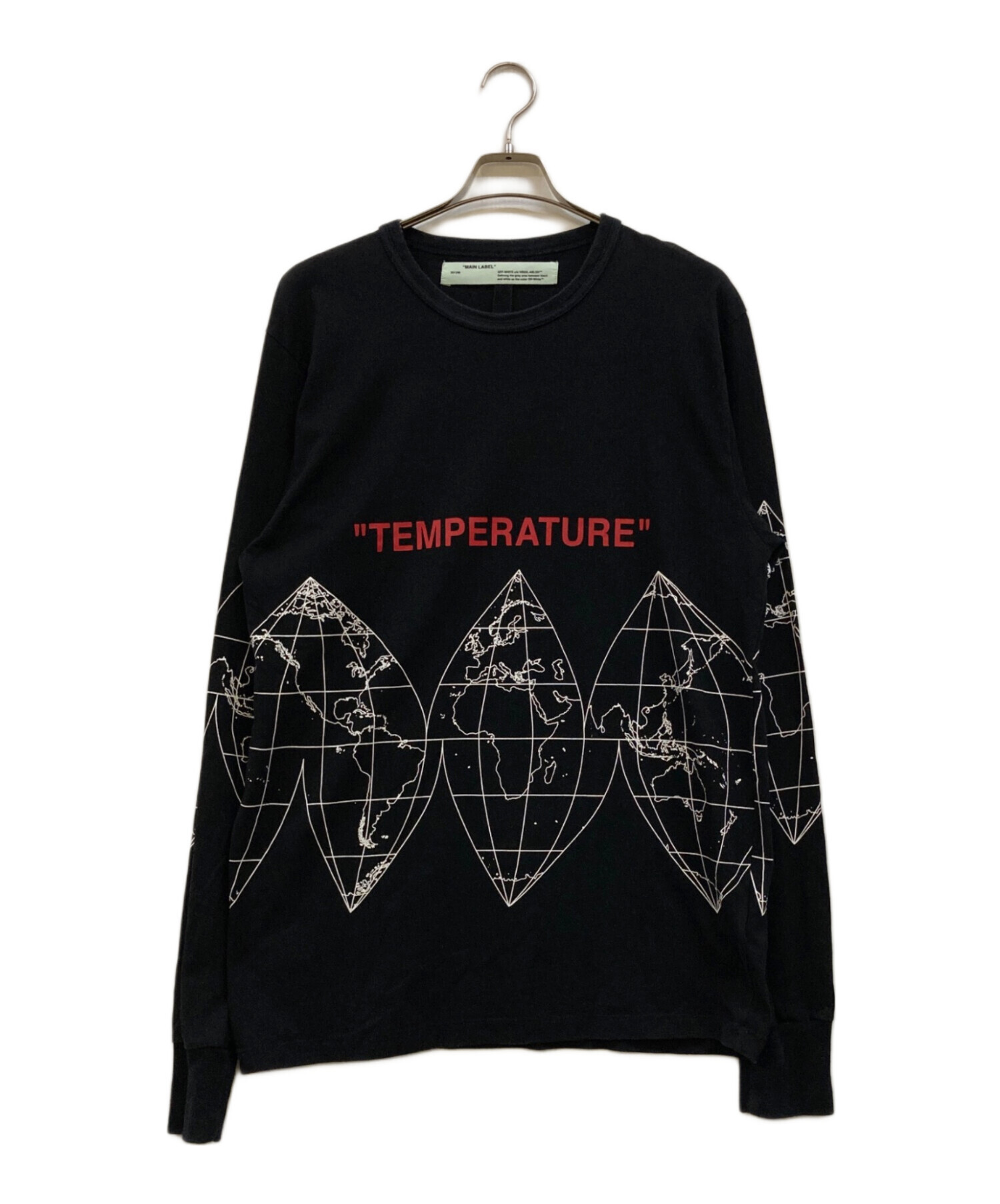 中古・古着通販】OFFWHITE (オフホワイト) Map Around Longsleeve 
