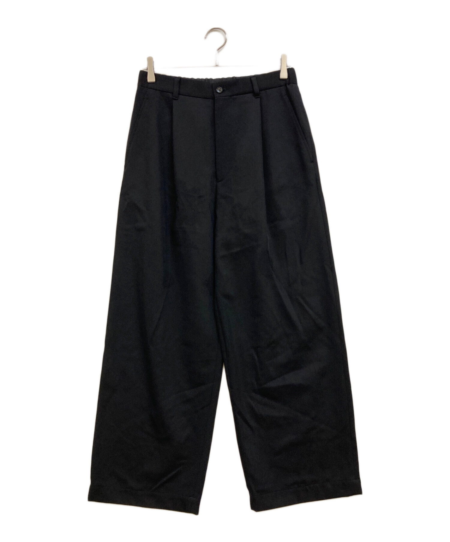グラフペーパー サイズ1 テクノウールトラウザーズ Techno Wool Nylon Wide Tapered Trousers | Graphpaper(グラフ