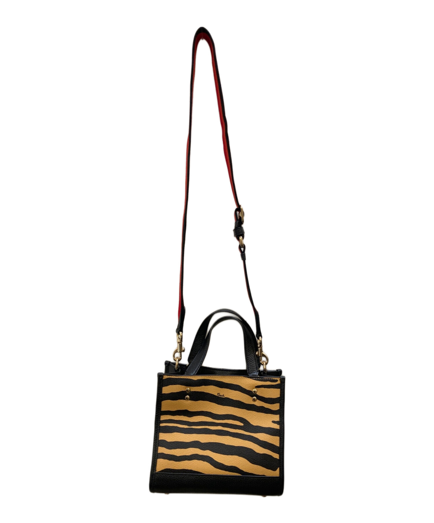中古・古着通販】COACH (コーチ) 2WAYショルダーバッグ ブラウン