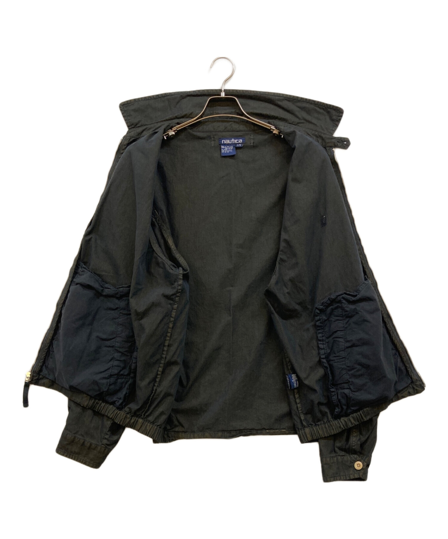 中古・古着通販】NAUTICA (ノーティカ) スイングトップ ブラック 