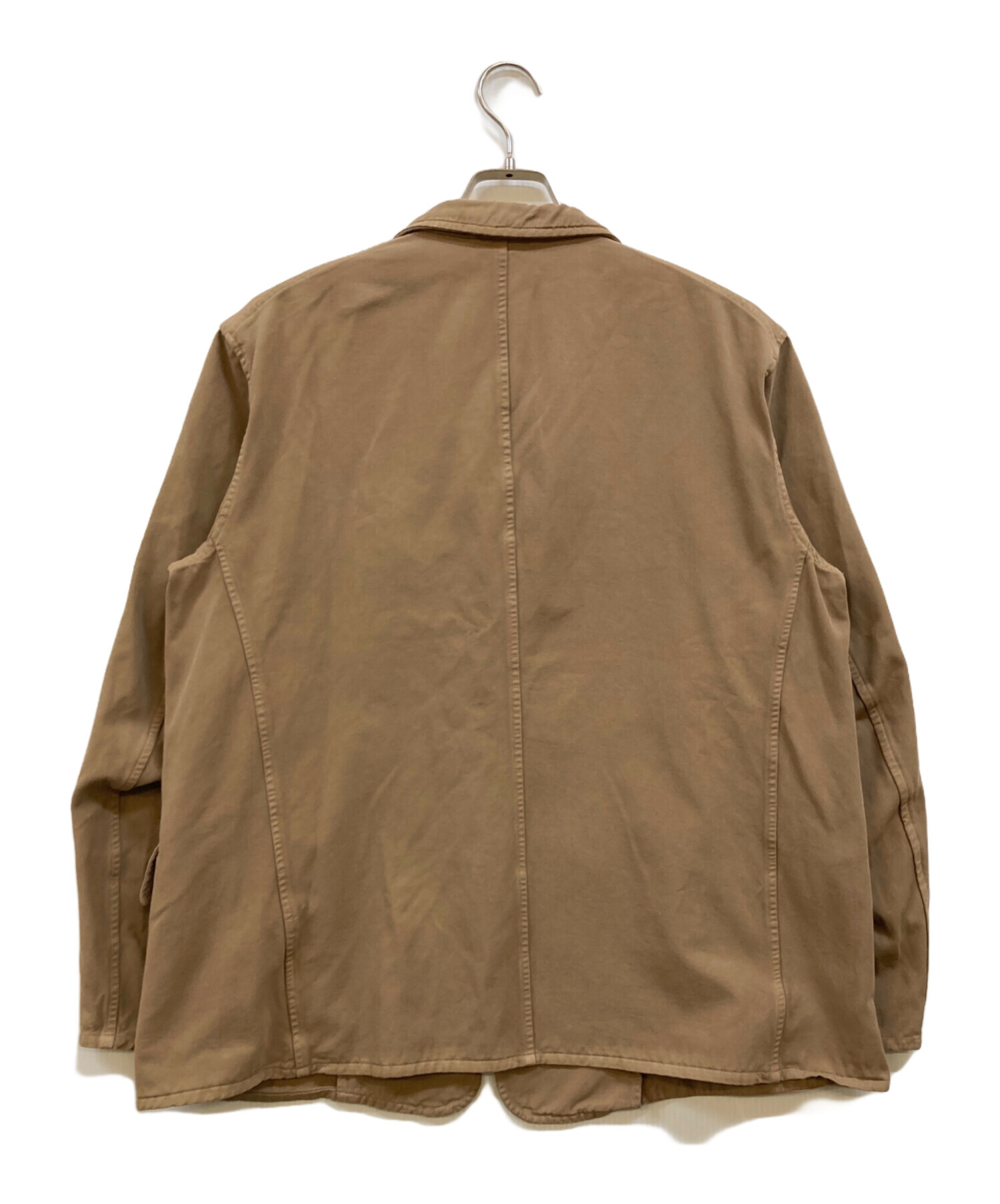 中古・古着通販】COMOLI (コモリ) 製品染めジャケット ベージュ サイズ
