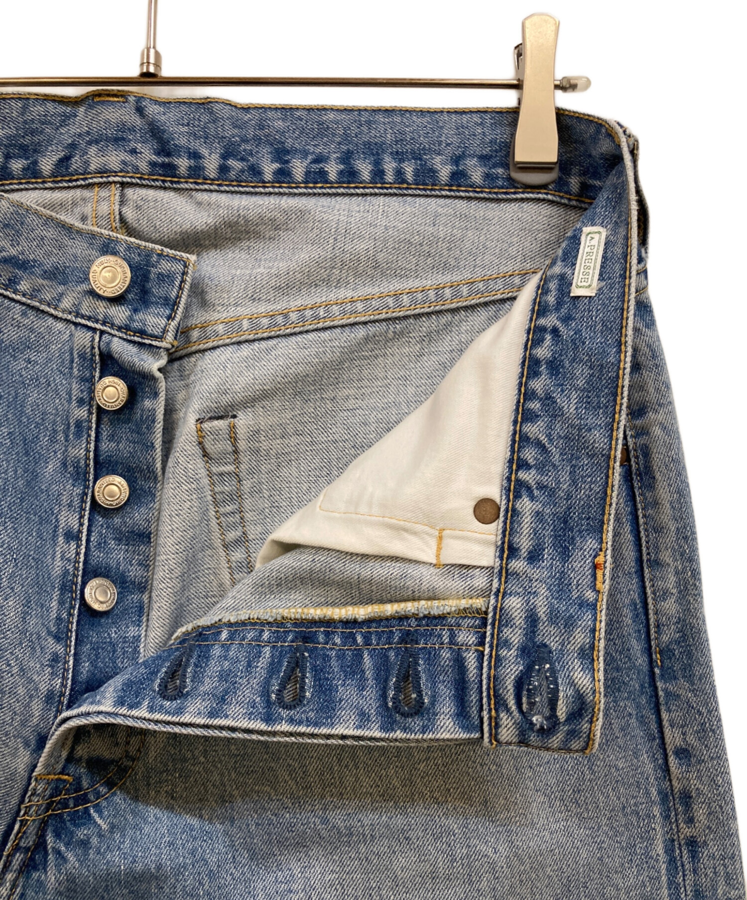 中古・古着通販】A.PRESSE (アプレッセ) Washed Denim Pants