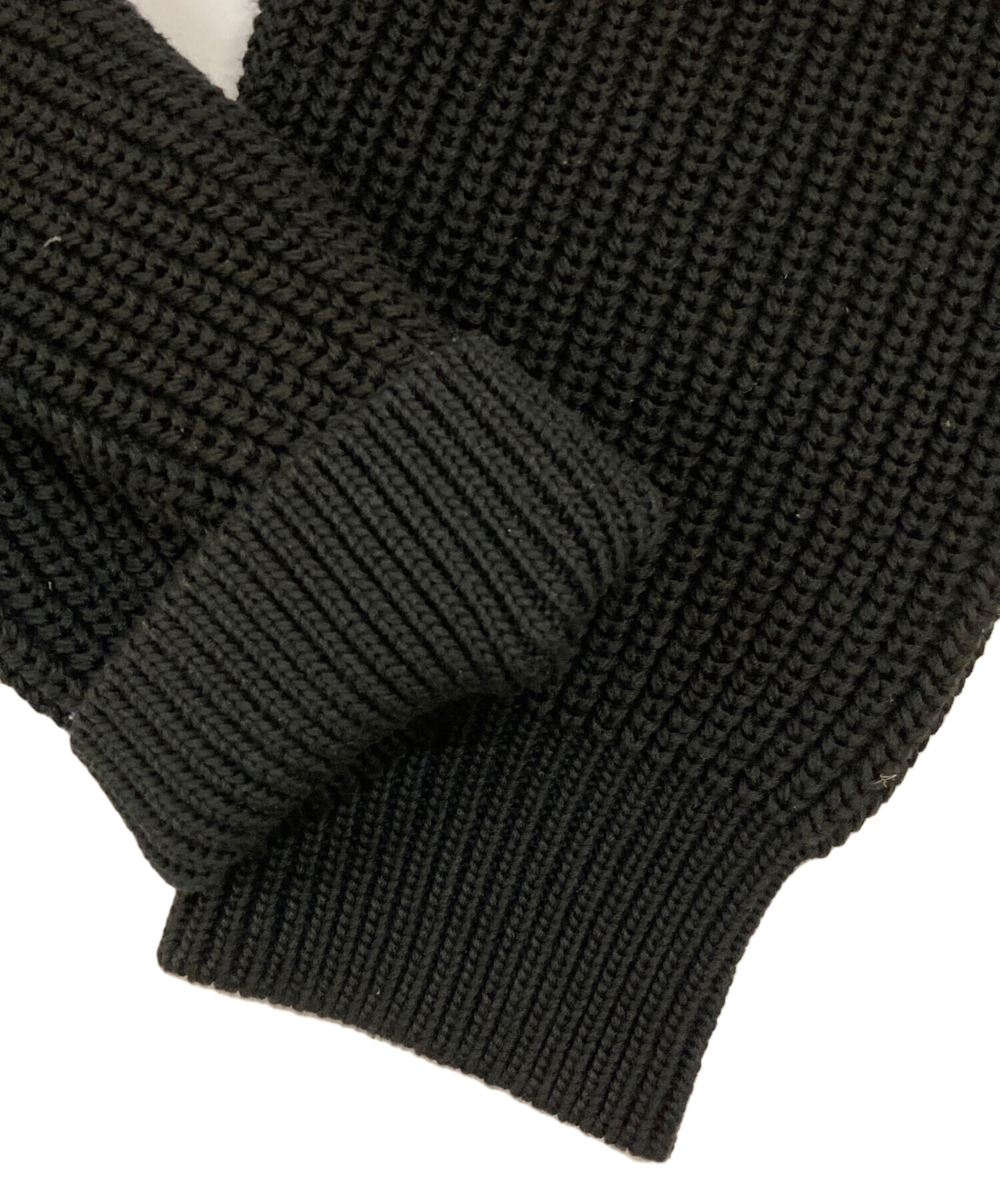 中古・古着通販】BATONER (バトナ―) COTTON SIGNATURE DRIVERS KNIT