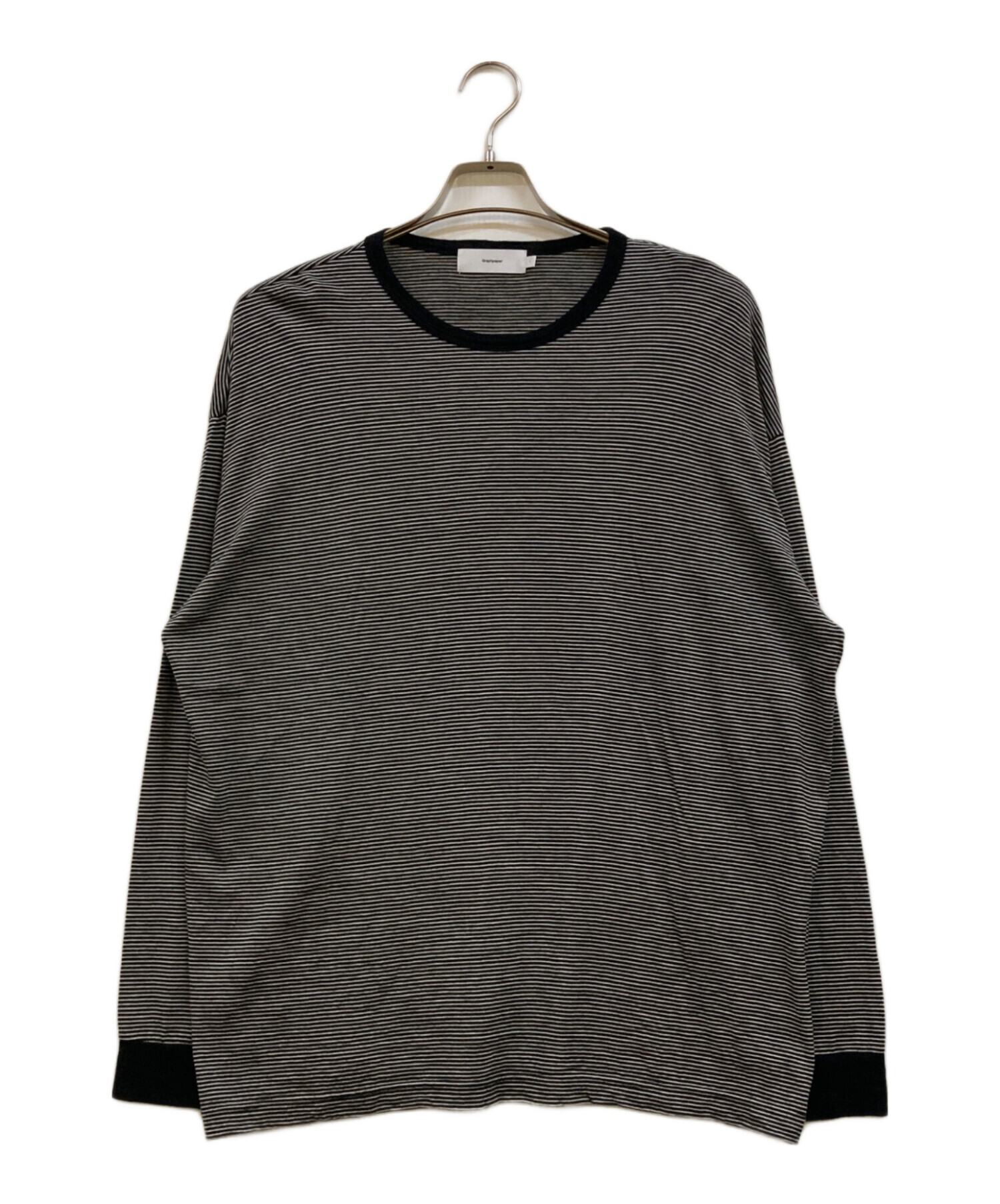 中古・古着通販】Graphpaper (グラフペーパー) Wool Border L/S Tee 