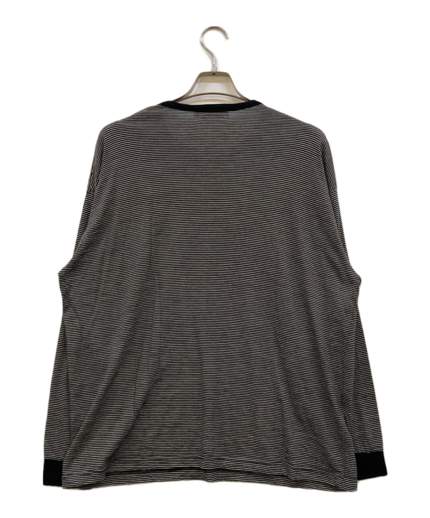 中古・古着通販】Graphpaper (グラフペーパー) Wool Border L/S Tee 