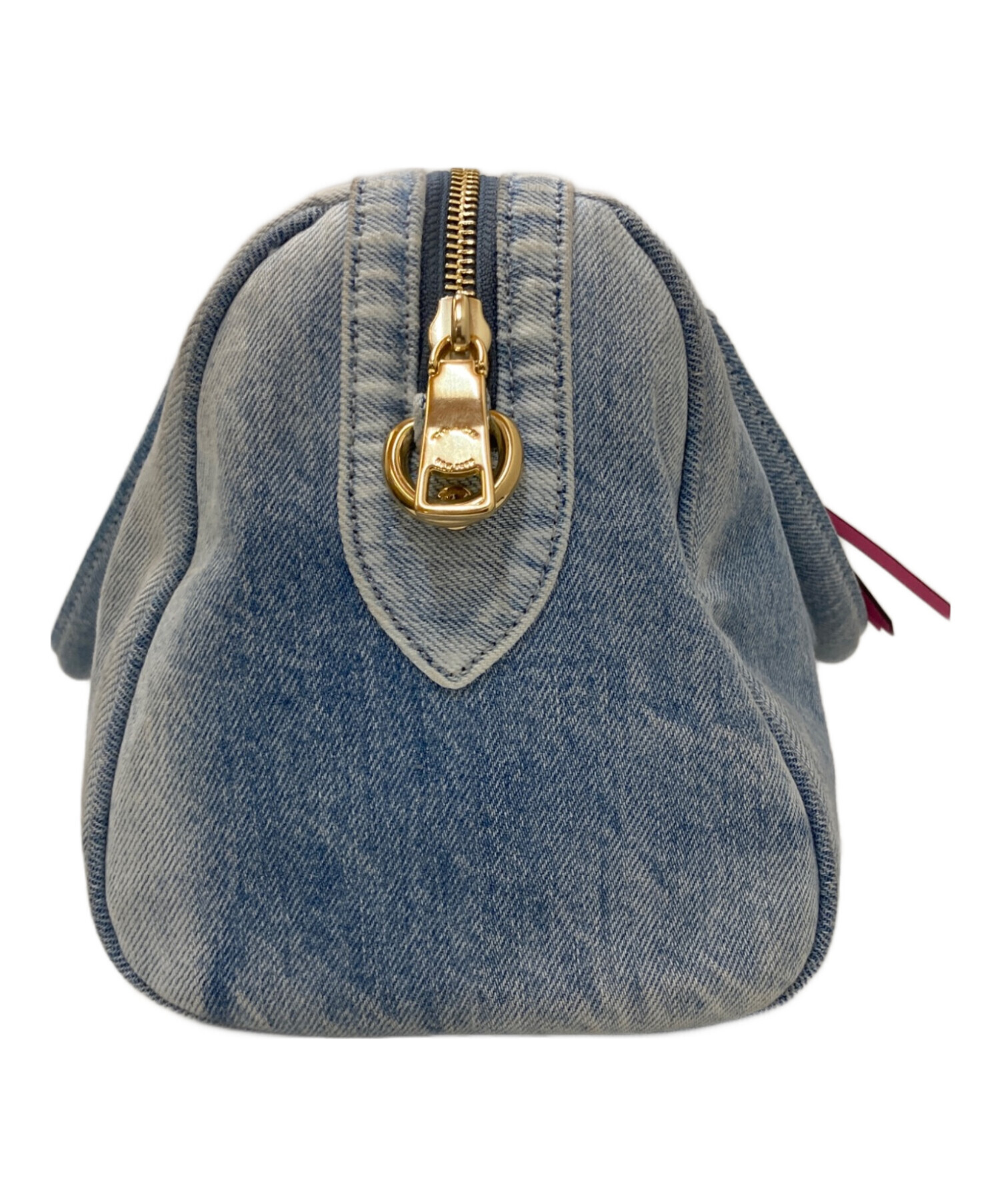 中古・古着通販】COACH (コーチ) デニム サッチェルバッグ インディゴ