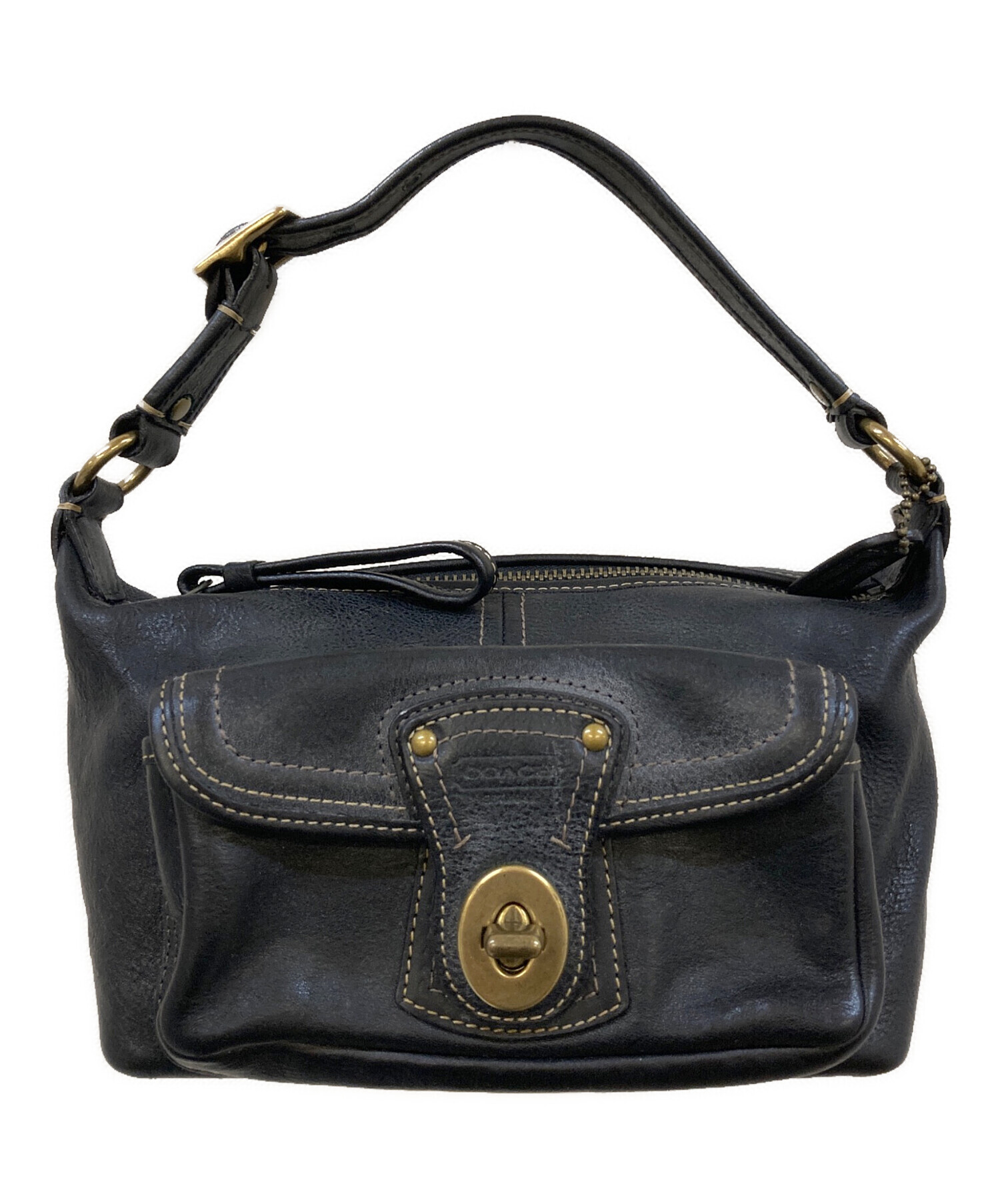 中古・古着通販】COACH (コーチ) Legacy Turnlock Shoulder Bag 