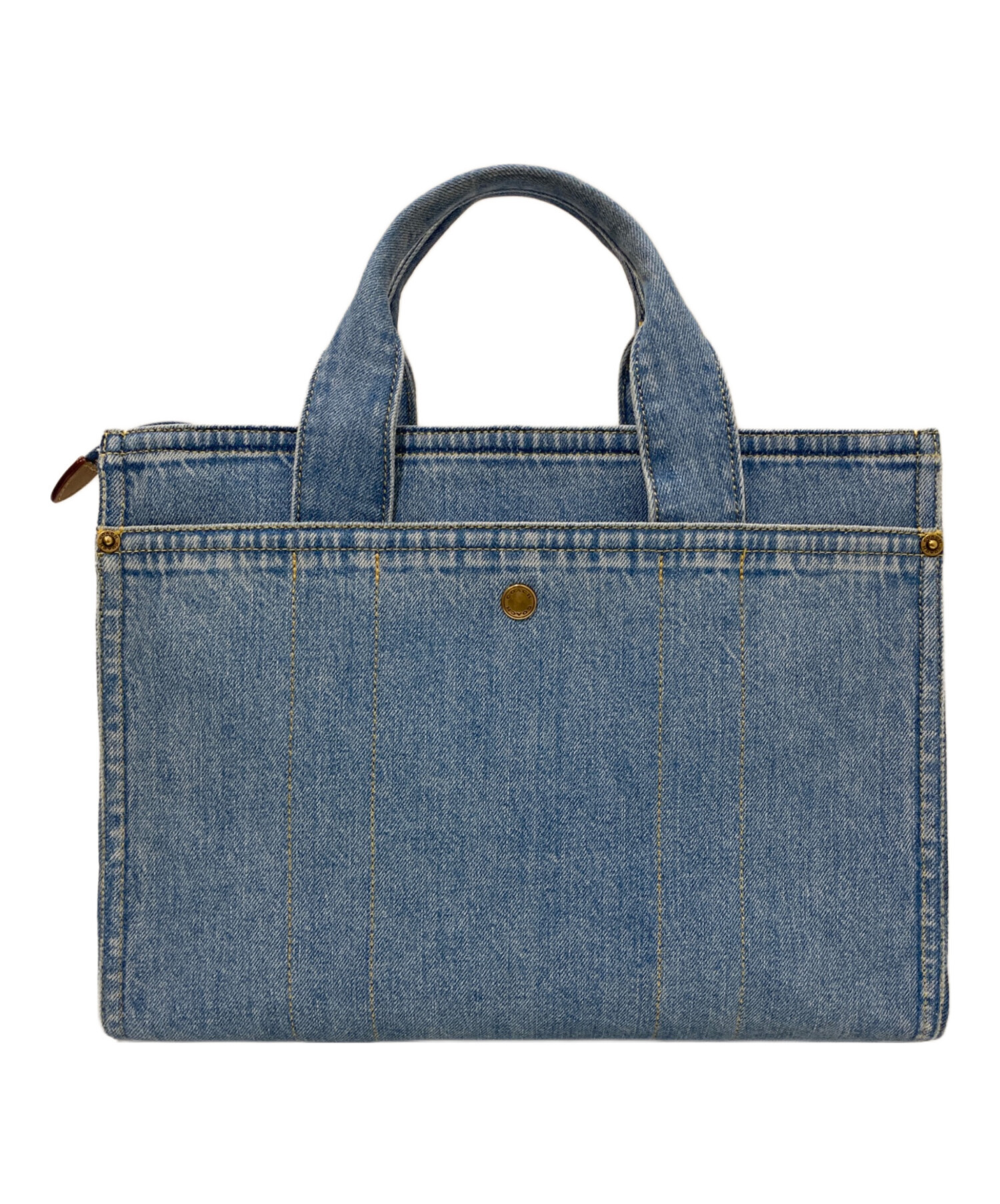 中古・古着通販】COACH (コーチ) カーゴトート インディゴ｜ブランド