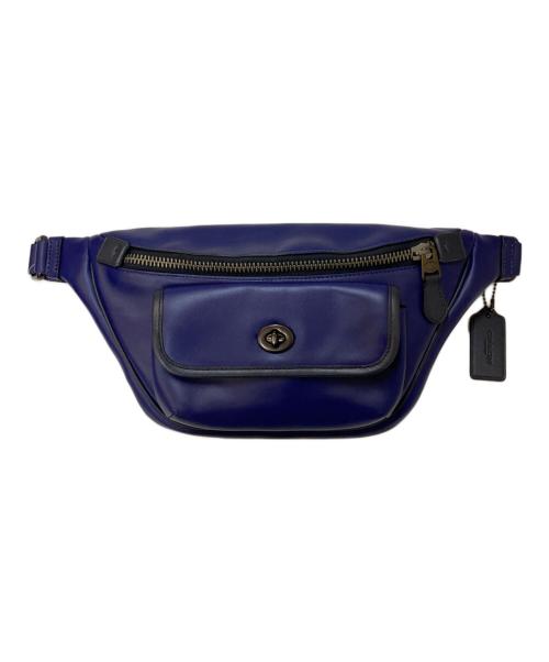 コーチ メンズ ウエストポーチ ボディバッグ レザー ネイビー ターンロック 楽天市場】COACH レザー バッグ（ボディバッグ・ウエストポーチ