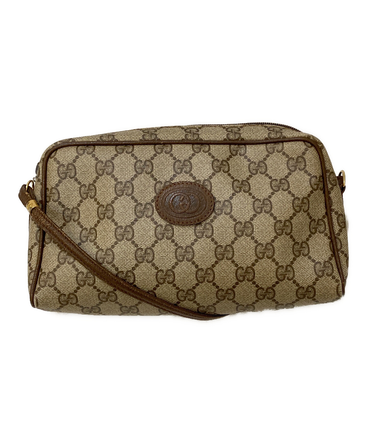 中古・古着通販】GUCCI (グッチ) PVC GG PLUS ショルダーバッグ 
