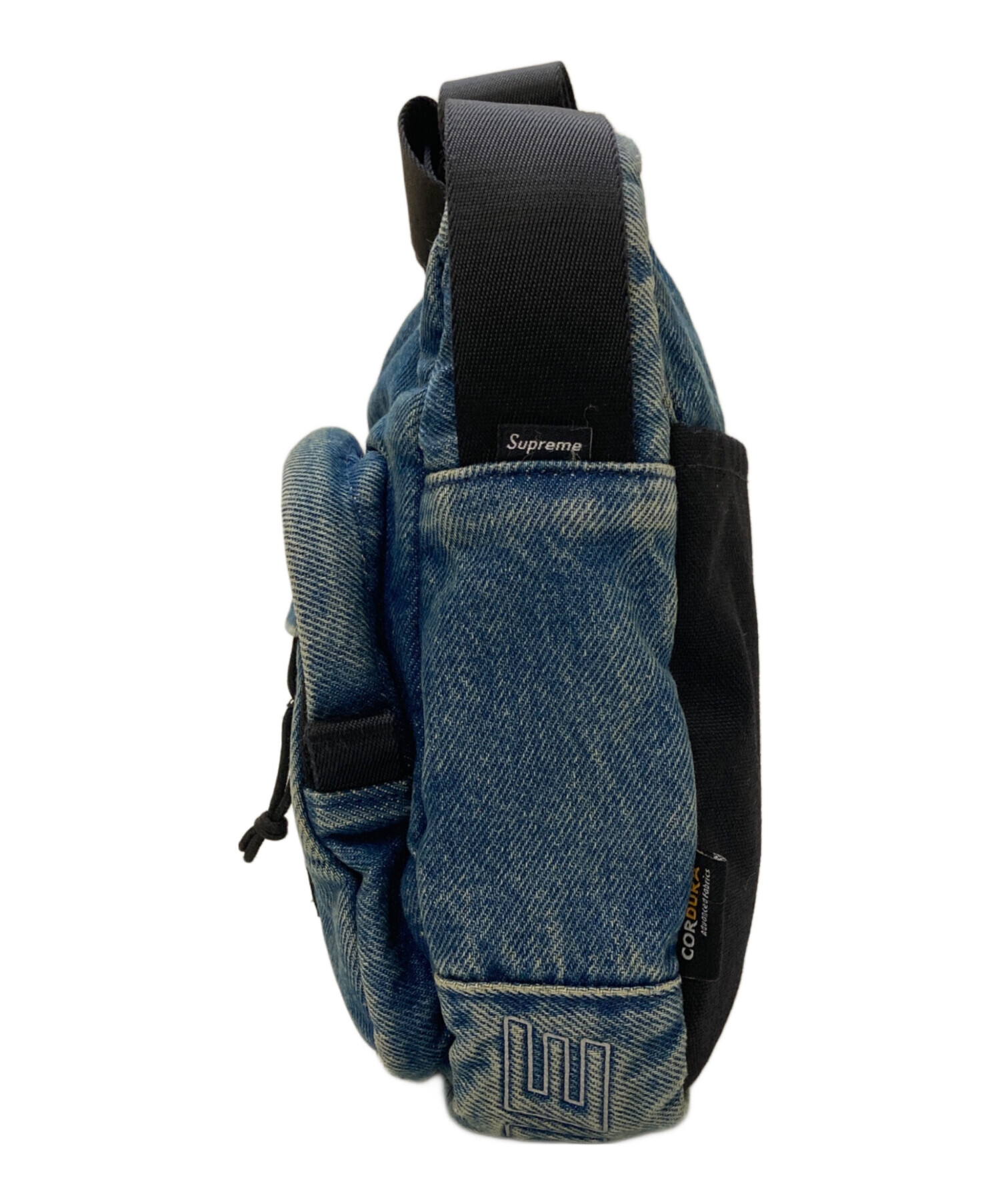 中古・古着通販】Supreme (シュプリーム) DENIM SHOULDER BAG ブルー