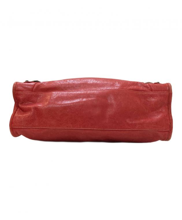 中古・古着通販】BALENCIAGA (バレンシアガ) The City 2way Bag レッド