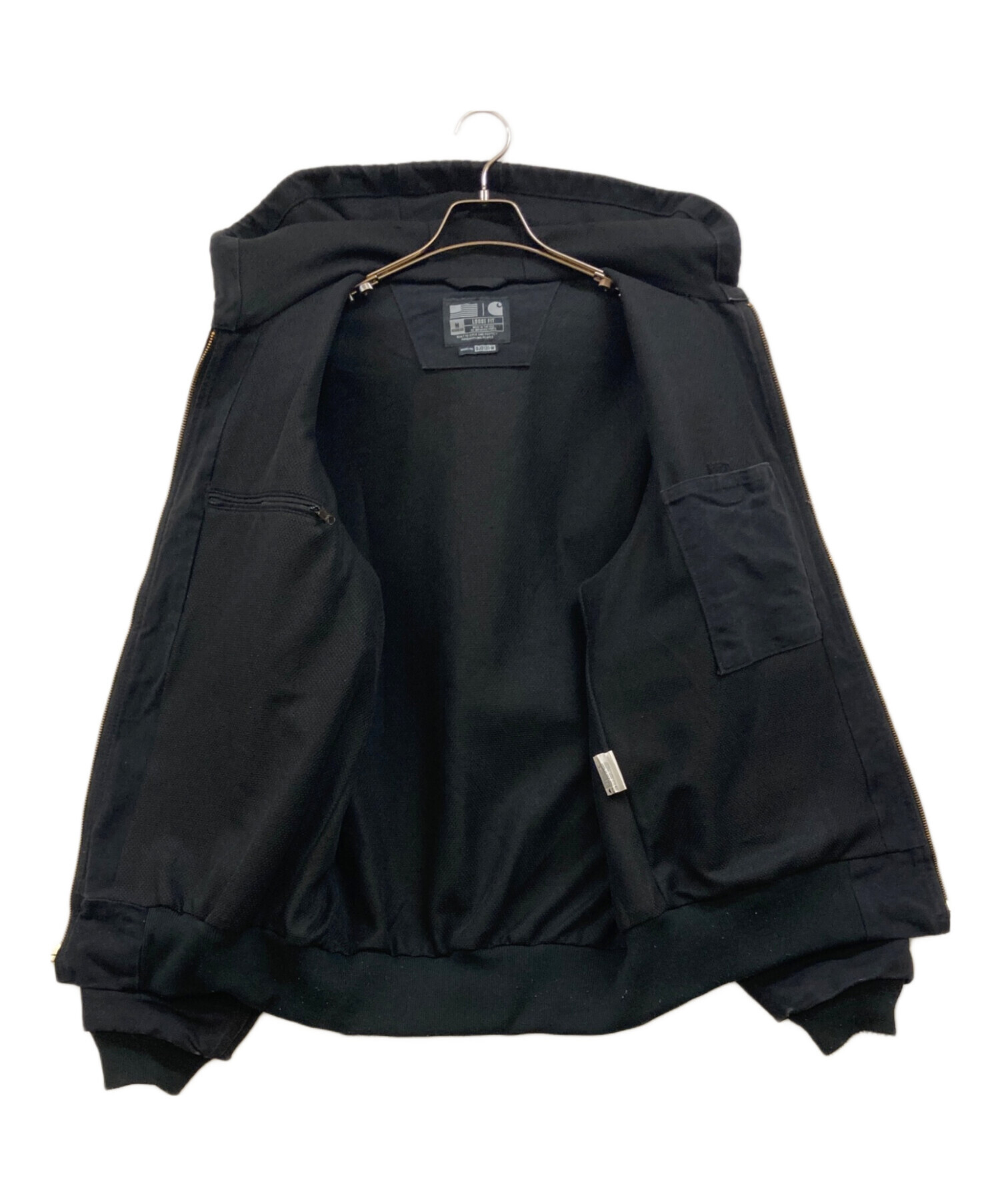 Carhartt カーハート　アクティブジャケット　ブラック Mサイズ 中古・古着通販】CarHartt (カーハート) アクティブジャケット