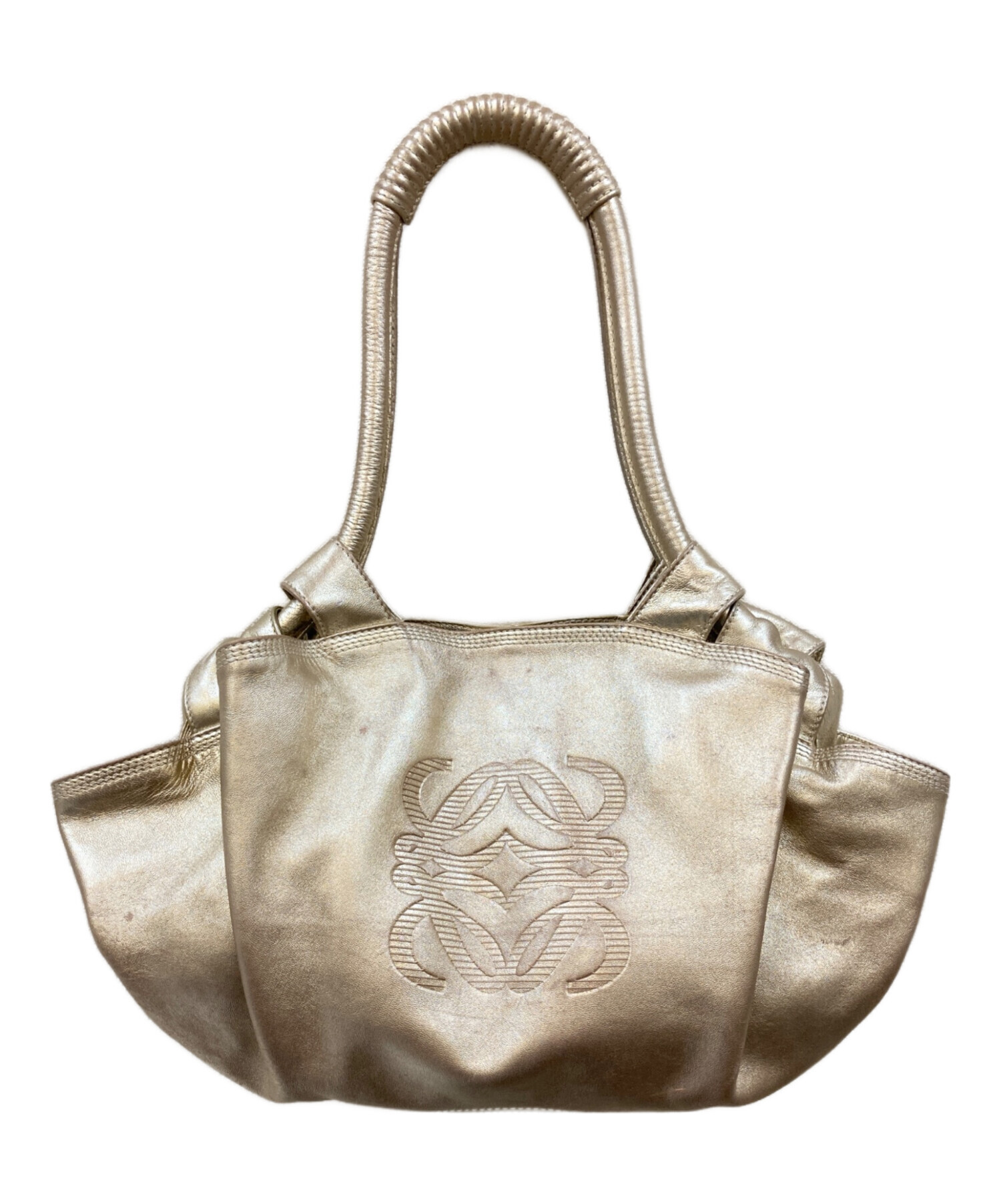 中古・古着通販】LOEWE (ロエベ) ナッパアイレ アナグラム レザー