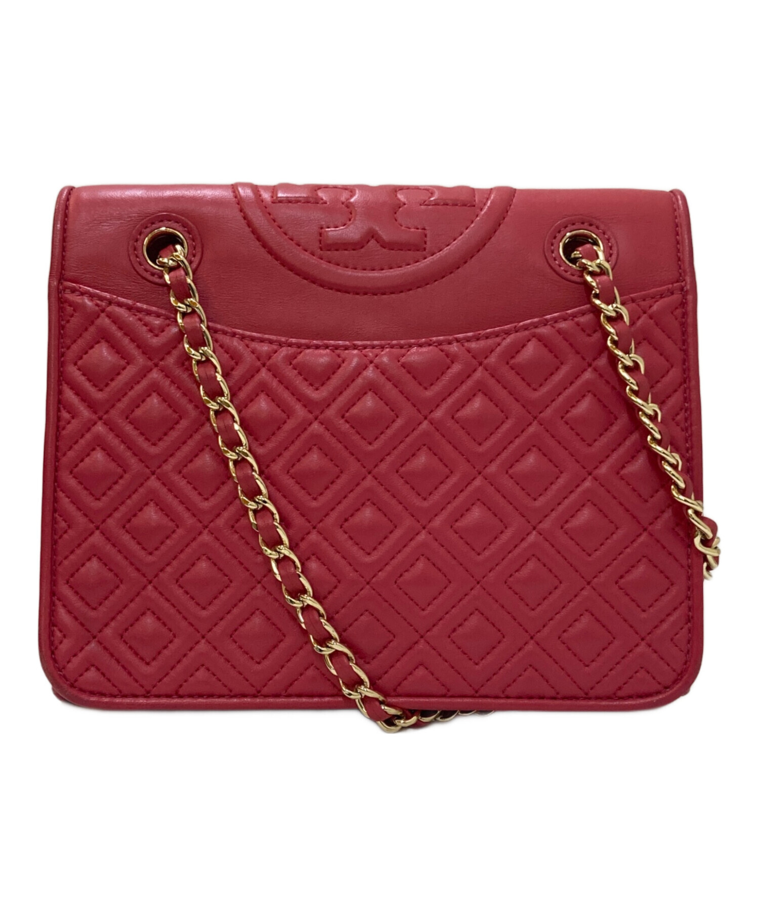 未使用　トリーバーチ  ウォレットショルダー　ピンク Tory Burch - 未使用 トリーバーチ ウォレットショルダー ピンクの通販
