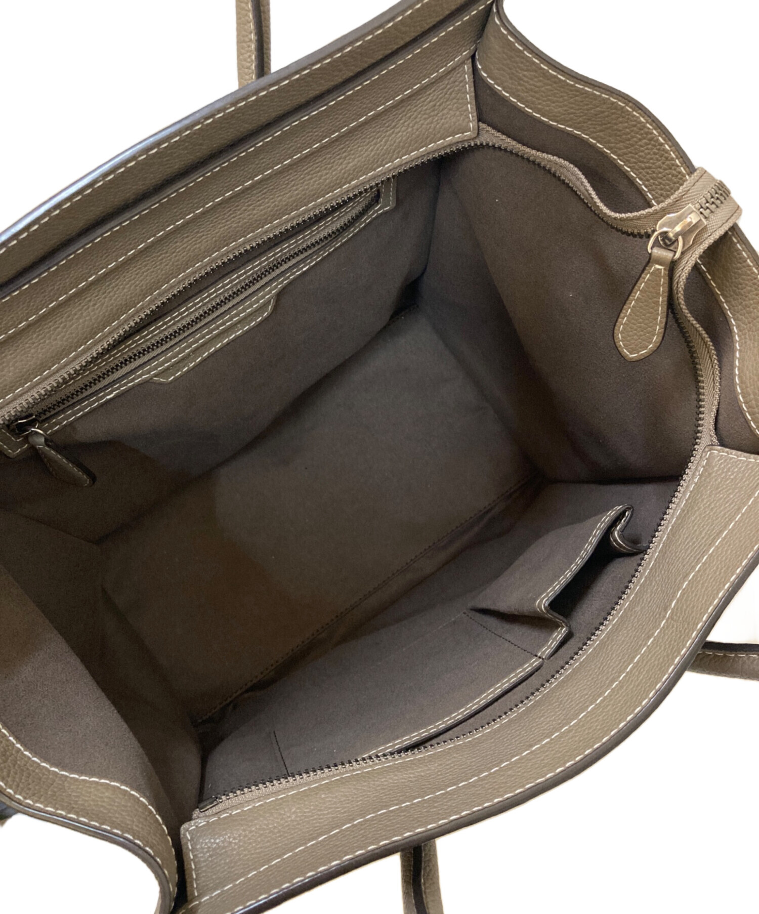 中古・古着通販】CELINE (セリーヌ) ラゲージ ミニ レザートートバッグ