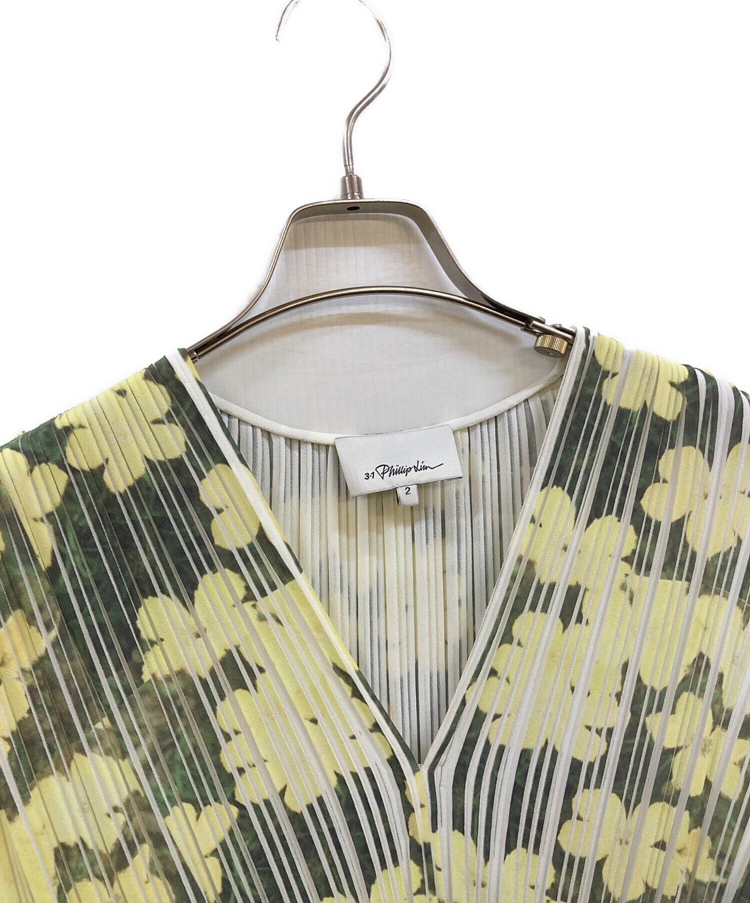 新品未使用3.1Phillip Lim ビーズ装飾プリーツトップスサイズ0タグ付 3.1 Phillip Lim（3.1 フィリップ リム） フィリップリム ボックス