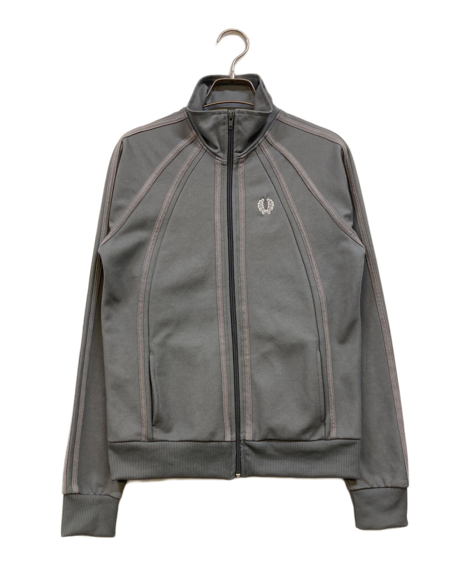FRED PERRY フレッドペリー トラックジャケット グレー L 美品 FRED PERRY（フレッドペリー） ジャージ トラックジャケット