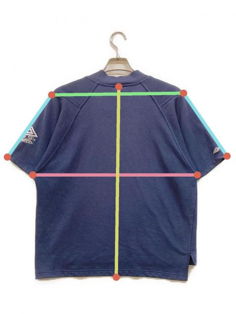中古・古着通販】UMBRO (アンブロ) 90s 半袖スウェット ブルー サイズ