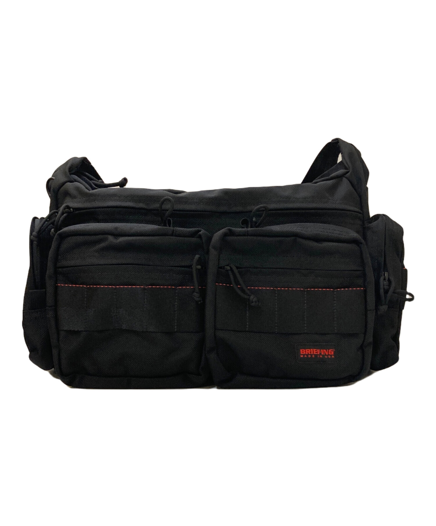 【中古】旧作 BRIEFING(ブリーフィング)OVAL 中古・古着通販】BRIEFING (ブリーフィング) ビジネスバッグ ブラック