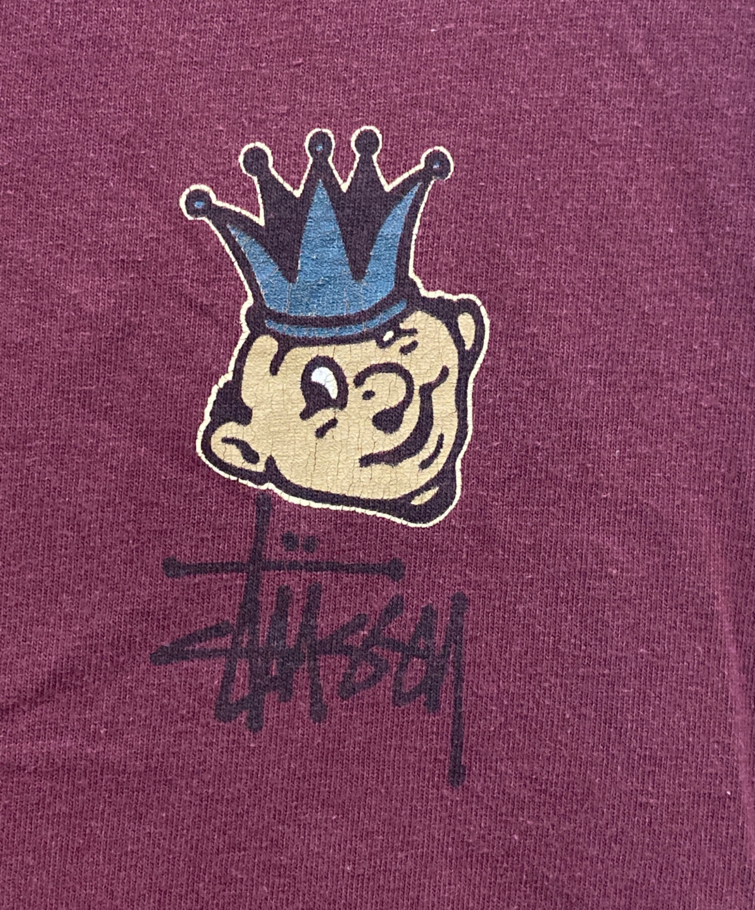 中古・古着通販】stussy (ステューシー) 80's クラウンピエロTシャツ