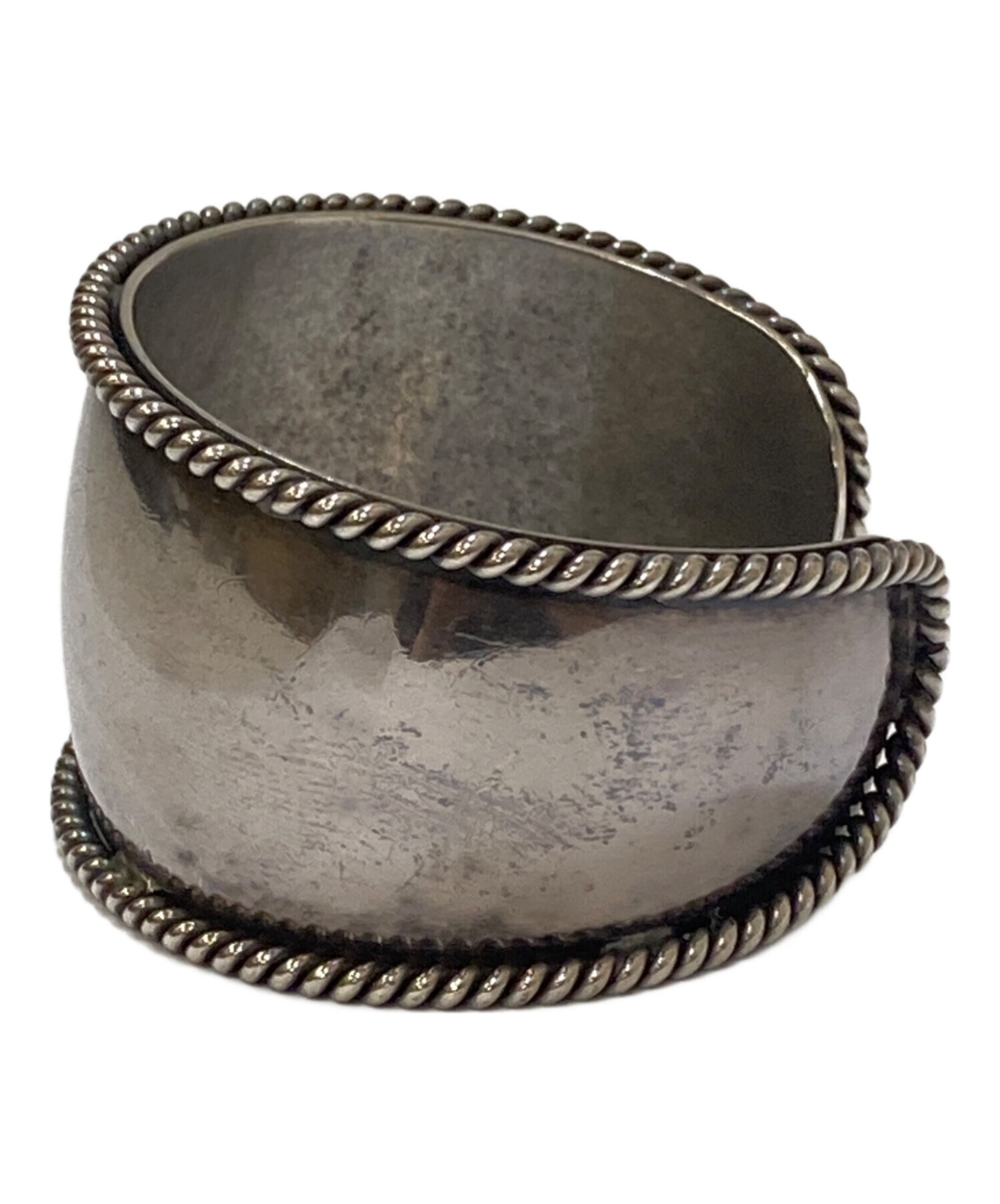 中古・古着通販】Soierie (ソワリー) Twist bangle グレー｜ブランド