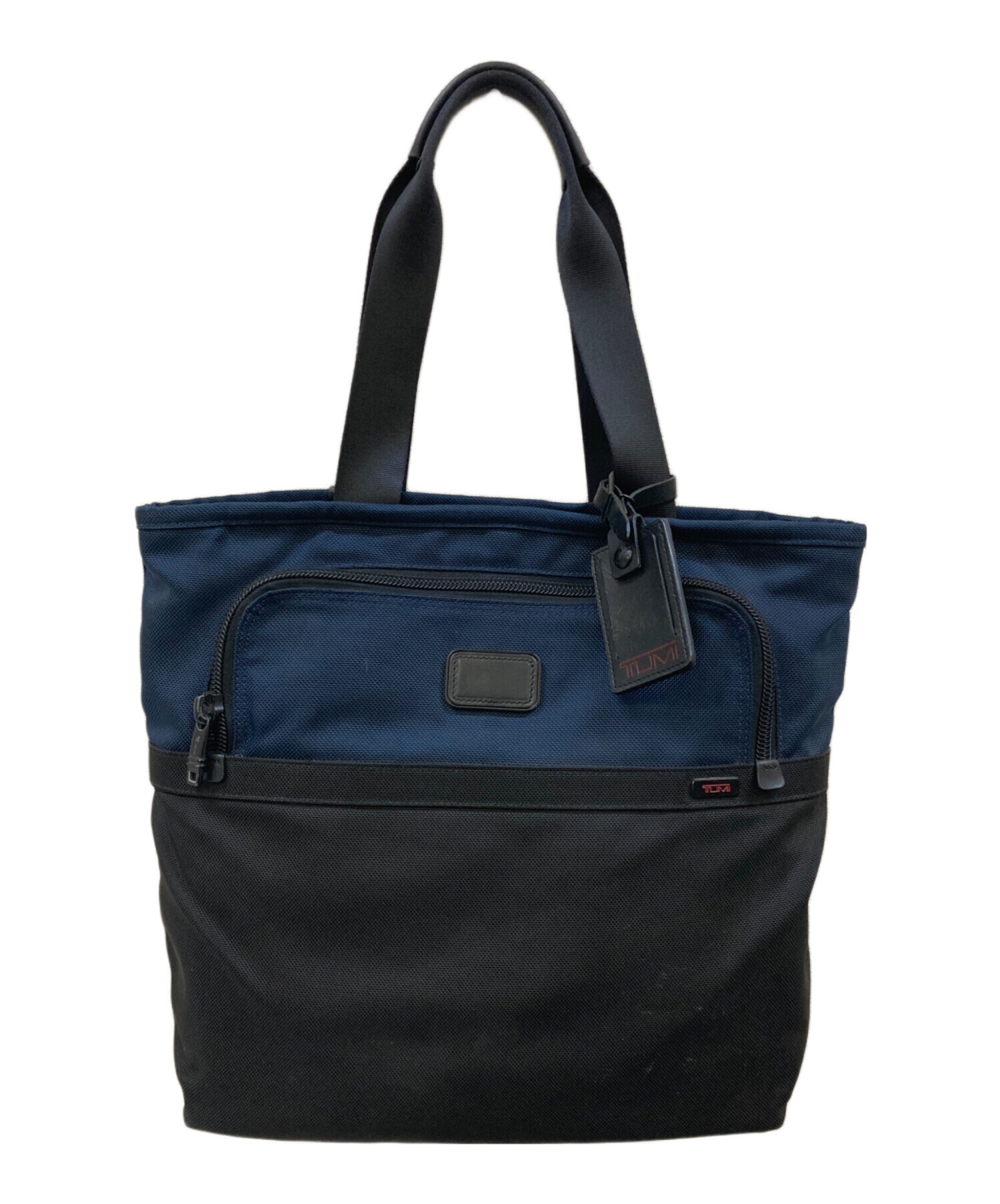 TUMI トートバッグ 026195DE【未使用品】 中古・古着通販】TUMI (トゥミ) トートバッグ ネイビー｜ブランド
