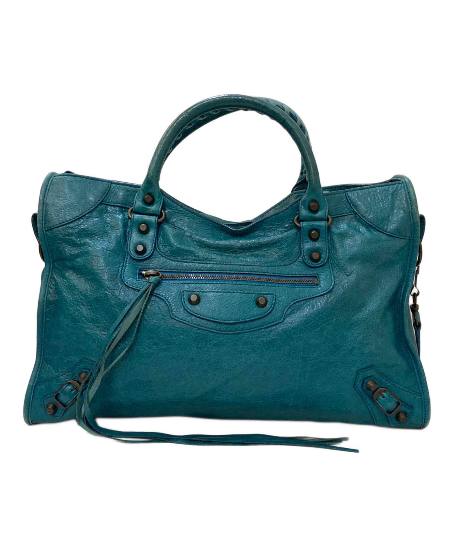 中古・古着通販】BALENCIAGA (バレンシアガ) ザ・シティ 2WAYレザー