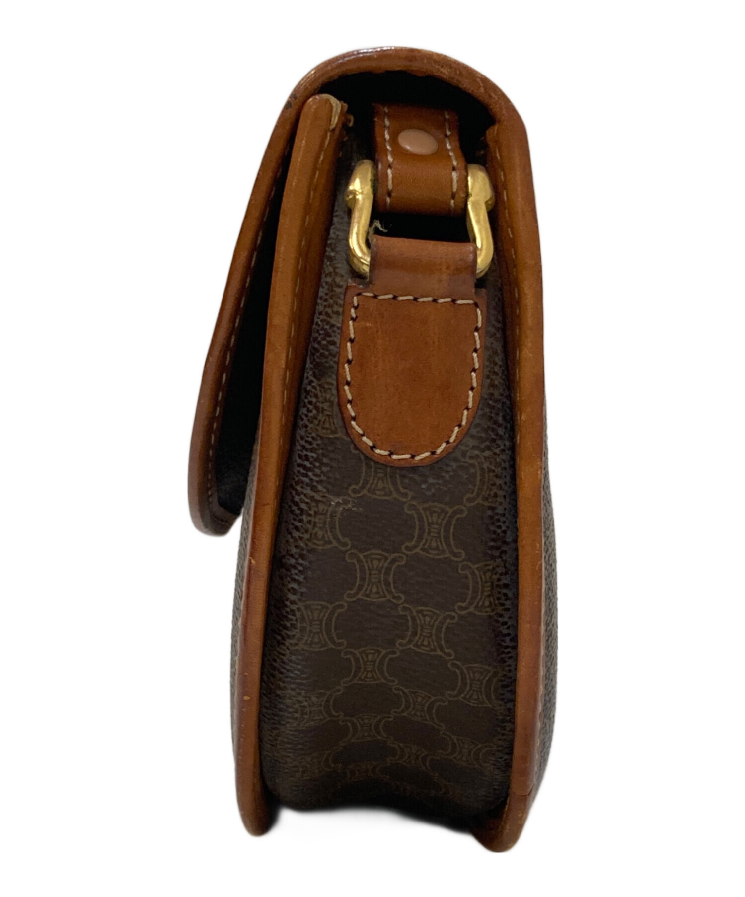 中古・古着通販】CELINE (セリーヌ) マカダム柄ショルダーバッグ
