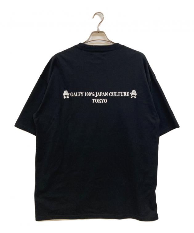 新品未使用 Gibous galfy ガルフィー 半袖Tシャツ スタッズダメージ 中古・古着通販】GALFY (ガルフィー) スタッズロゴTシャツ ブラック