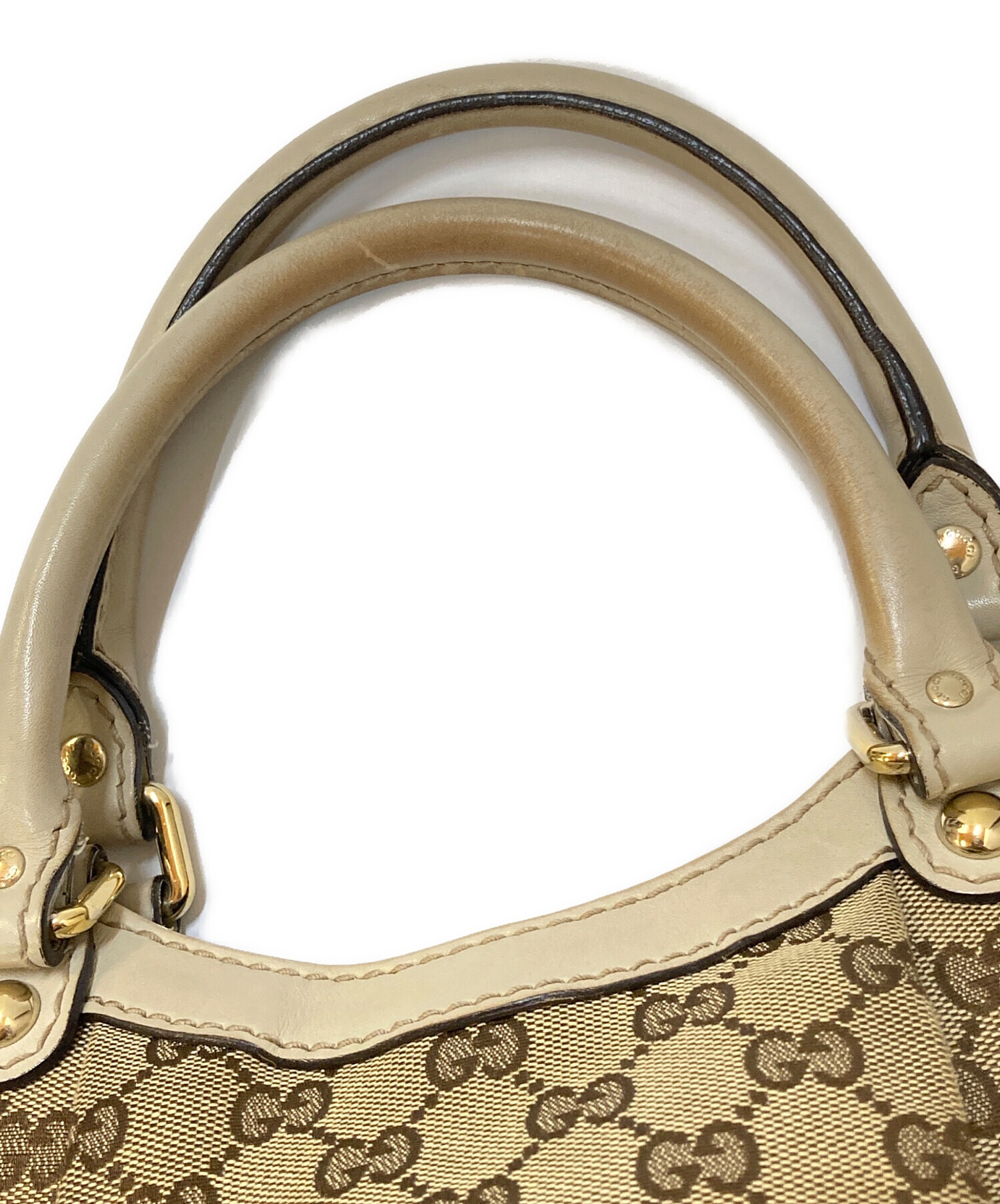 中古・古着通販】GUCCI (グッチ) スーキー GGキャンバス ハンドバッグ