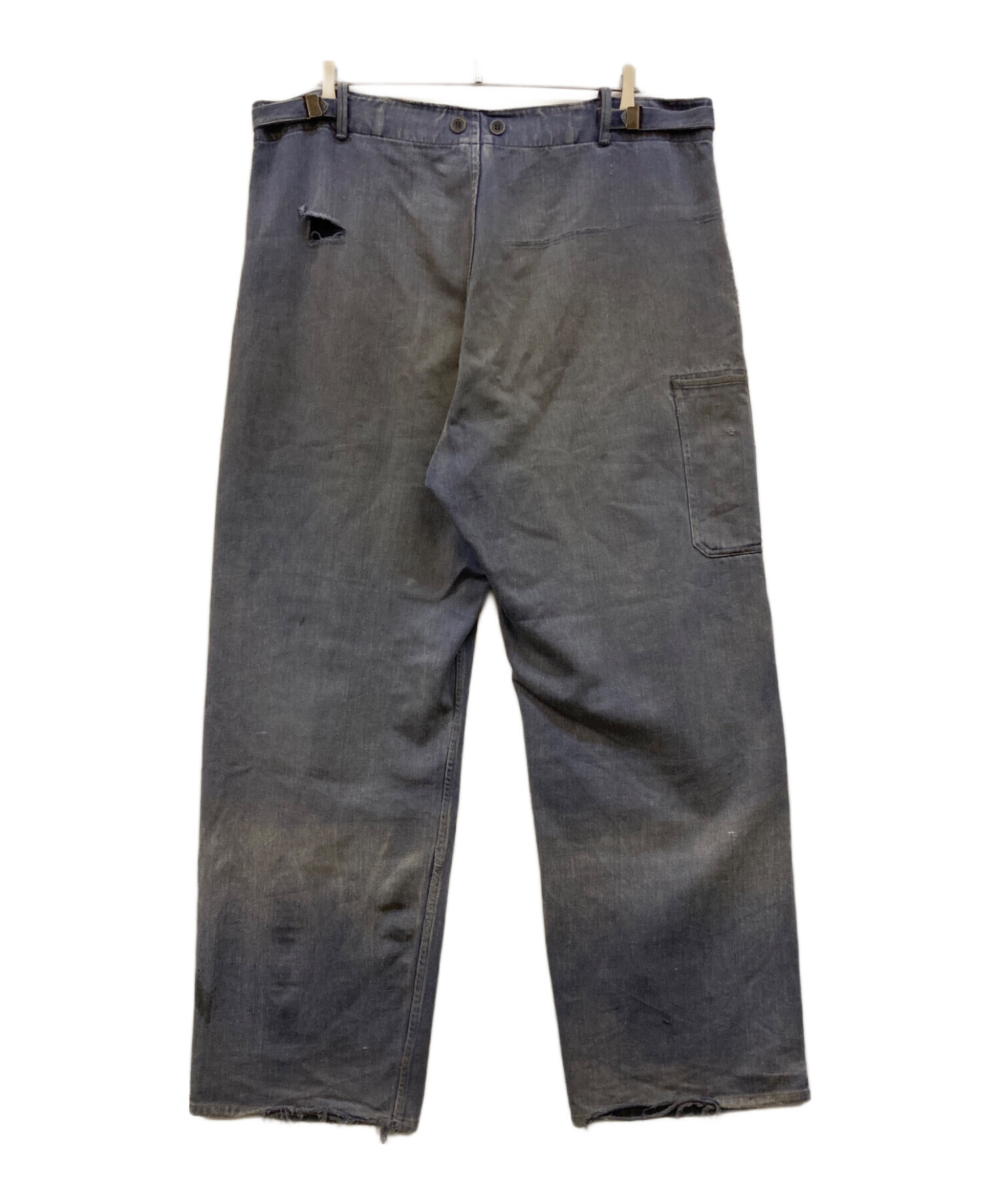 euro vintage グレー モンサンミッシェル　ワークパンツ 中古・古着通販】EURO VINTAGE (ユーロヴィンテージ) フレンチワーク