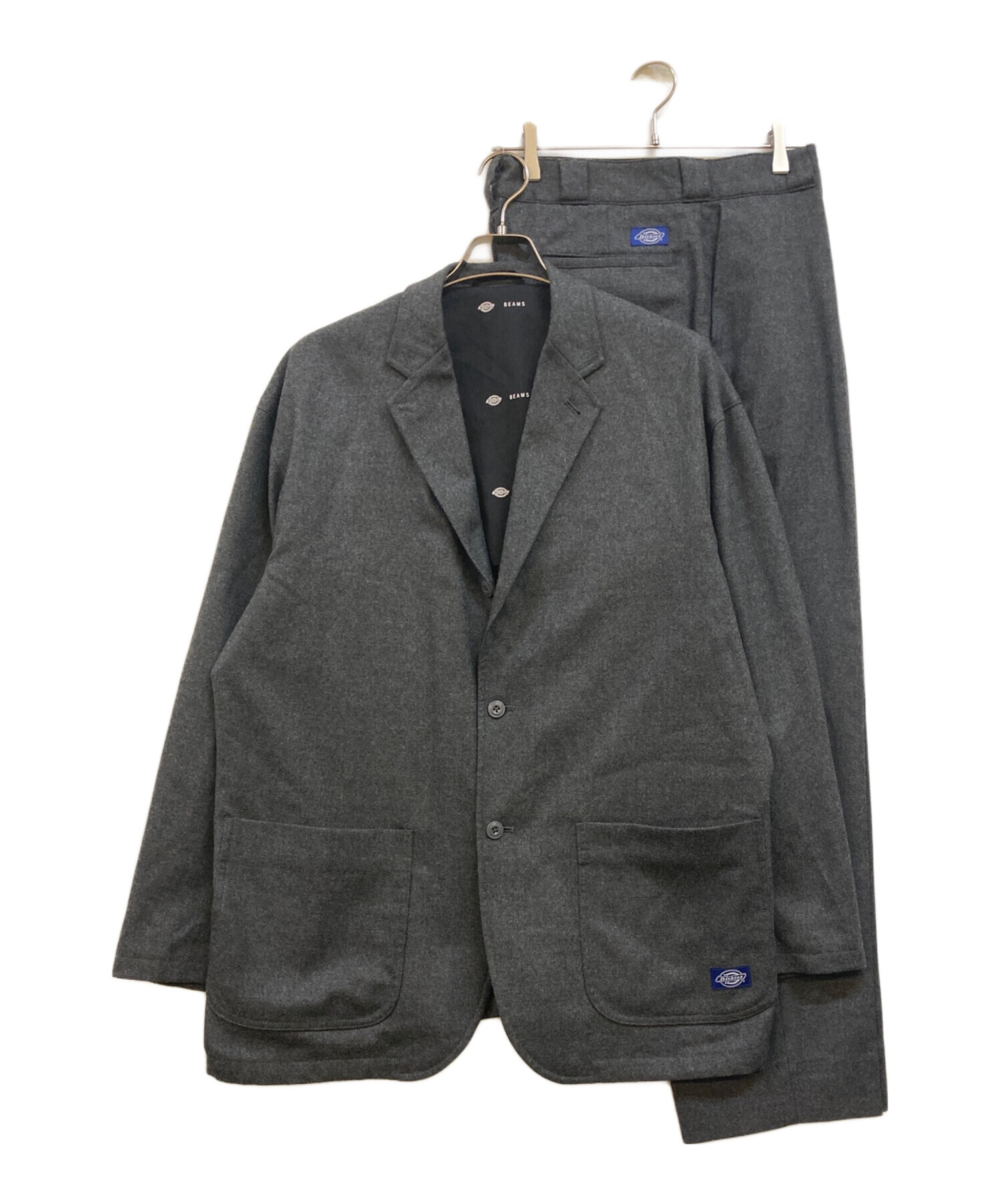 BEAMS ビームス コート M グレー 【古着】【中古】【送料無料】 中古・古着通販】Dickies (ディッキーズ) BEAMS (ビームス) ウール