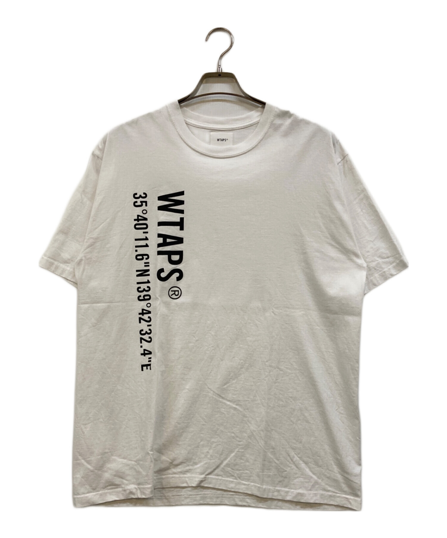 中古・古着通販】WTAPS (ダブルタップス) GPS SS SCREEN TEE ホワイト