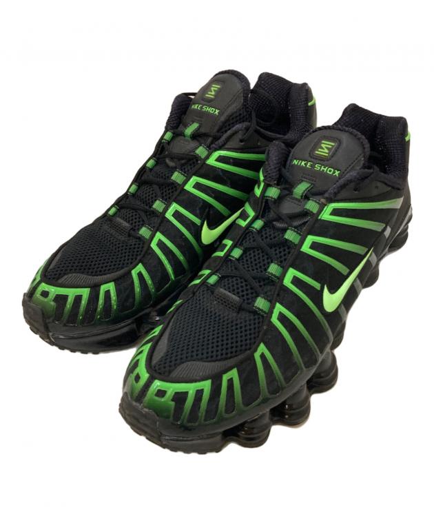 中古・古着通販】NIKE (ナイキ) Shox TL ブラック×グリーン サイズ:30 