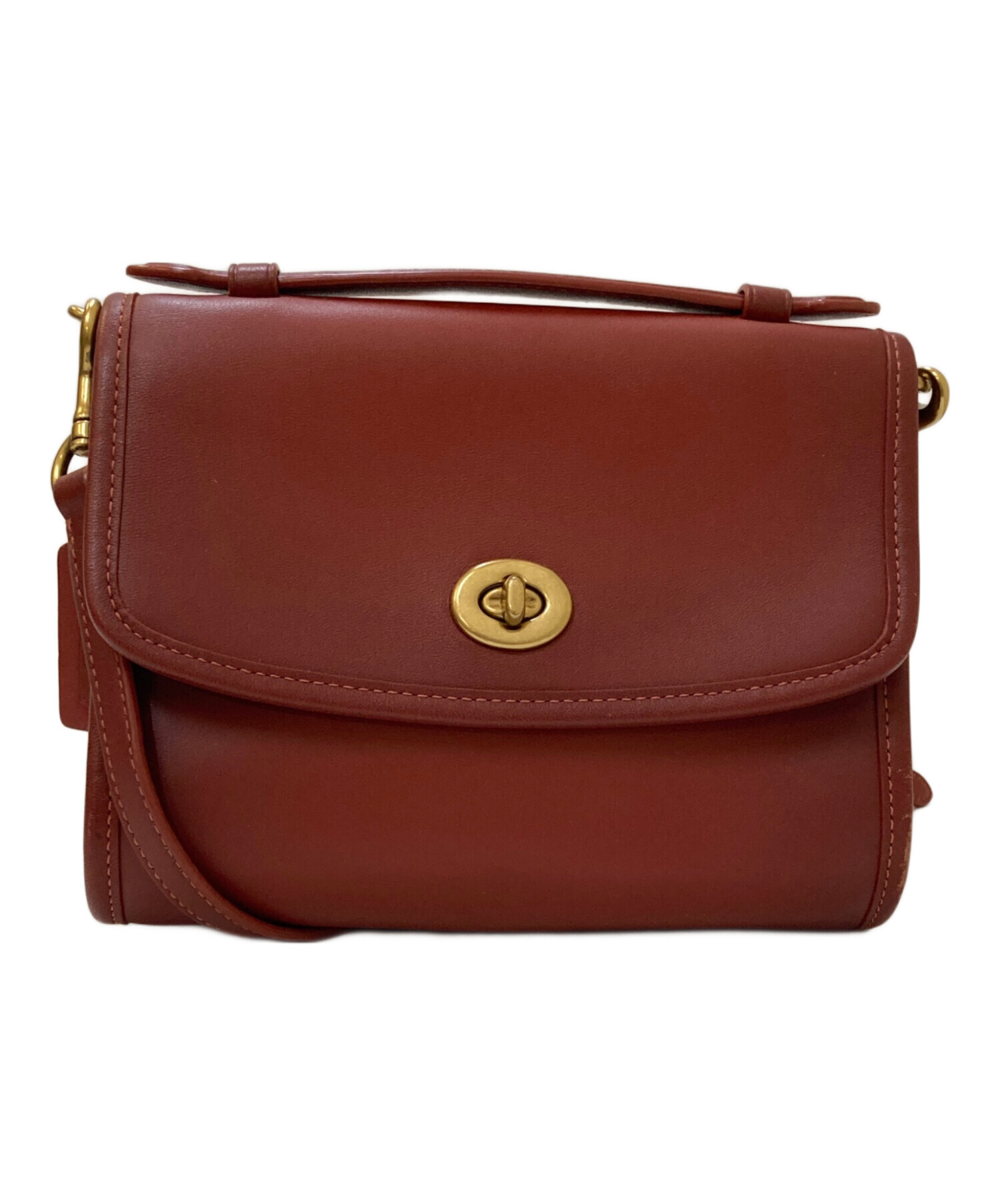 中古・古着通販】COACH (コーチ) KIP ターンロック レザーショルダー 