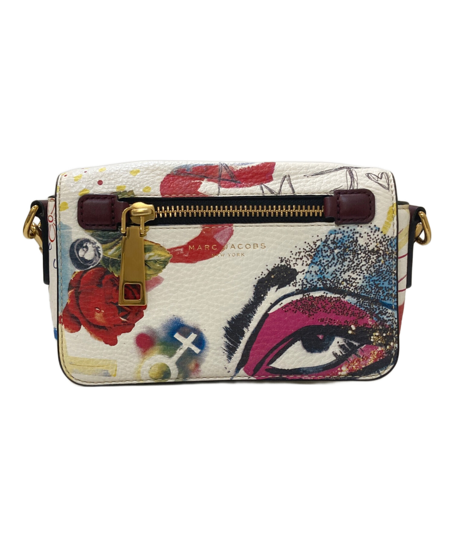 中古・古着通販】MARC JACOBS (マークジェイコブス) レザーショルダー 