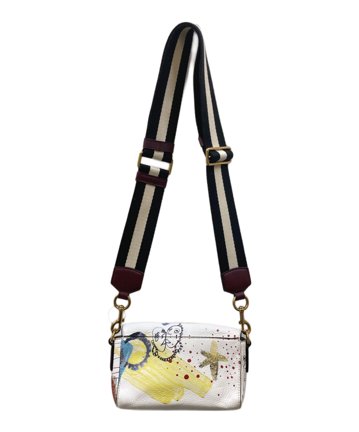 中古・古着通販】MARC JACOBS (マークジェイコブス) レザーショルダー 