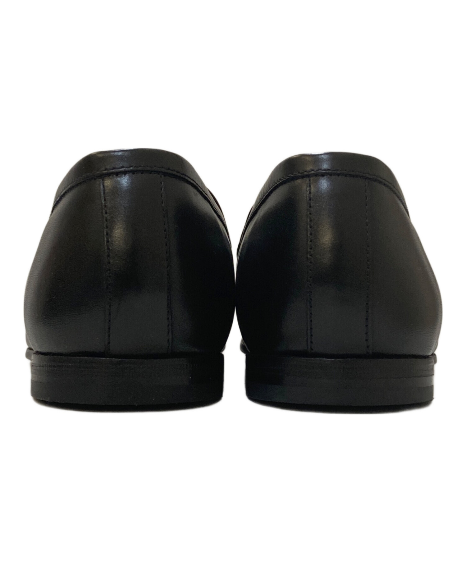 中古・古着通販】GUCCI (グッチ) ホースビットローファー ブラック