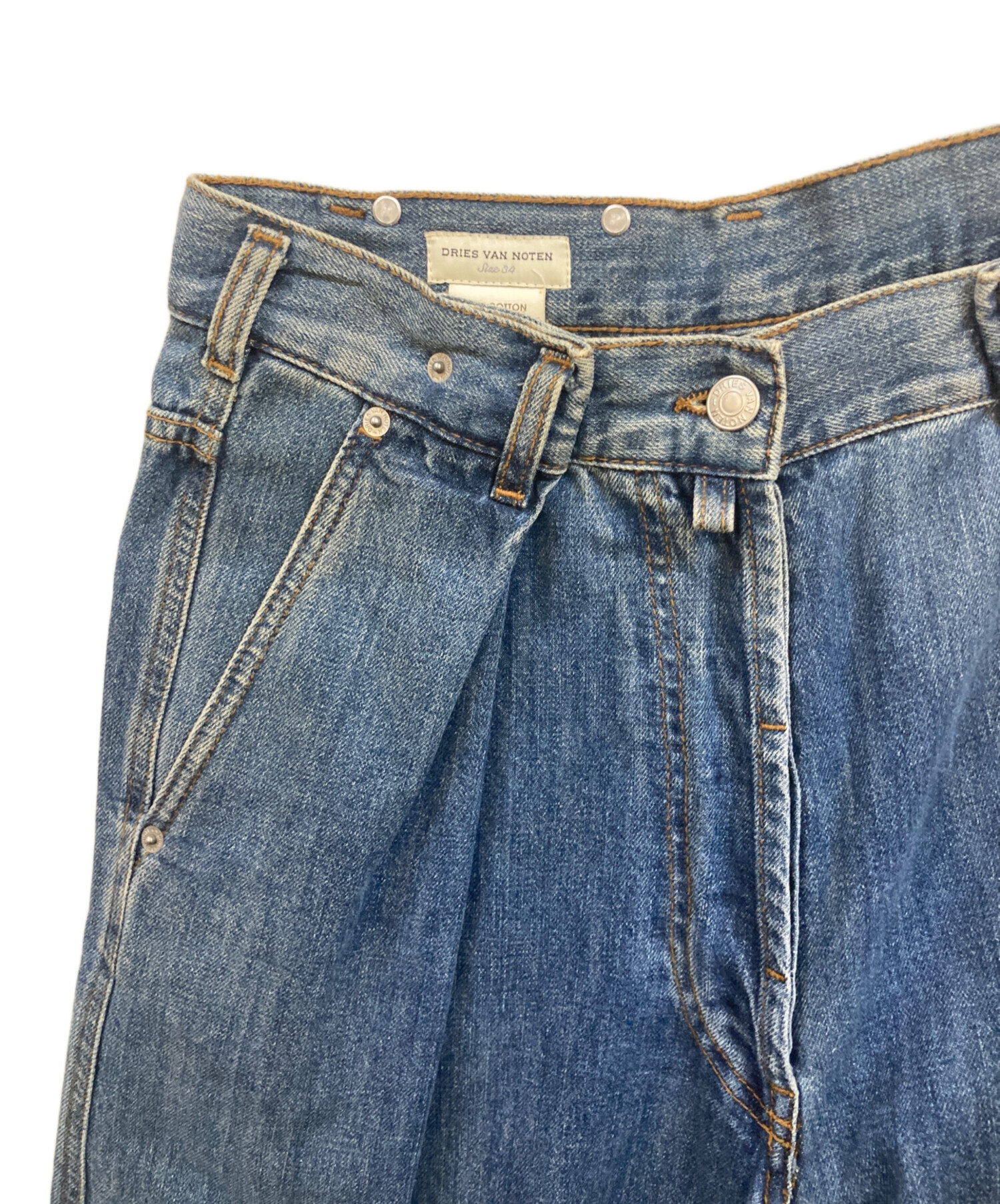 中古・古着通販】DRIES VAN NOTEN (ドリスヴァンノッテン) タック