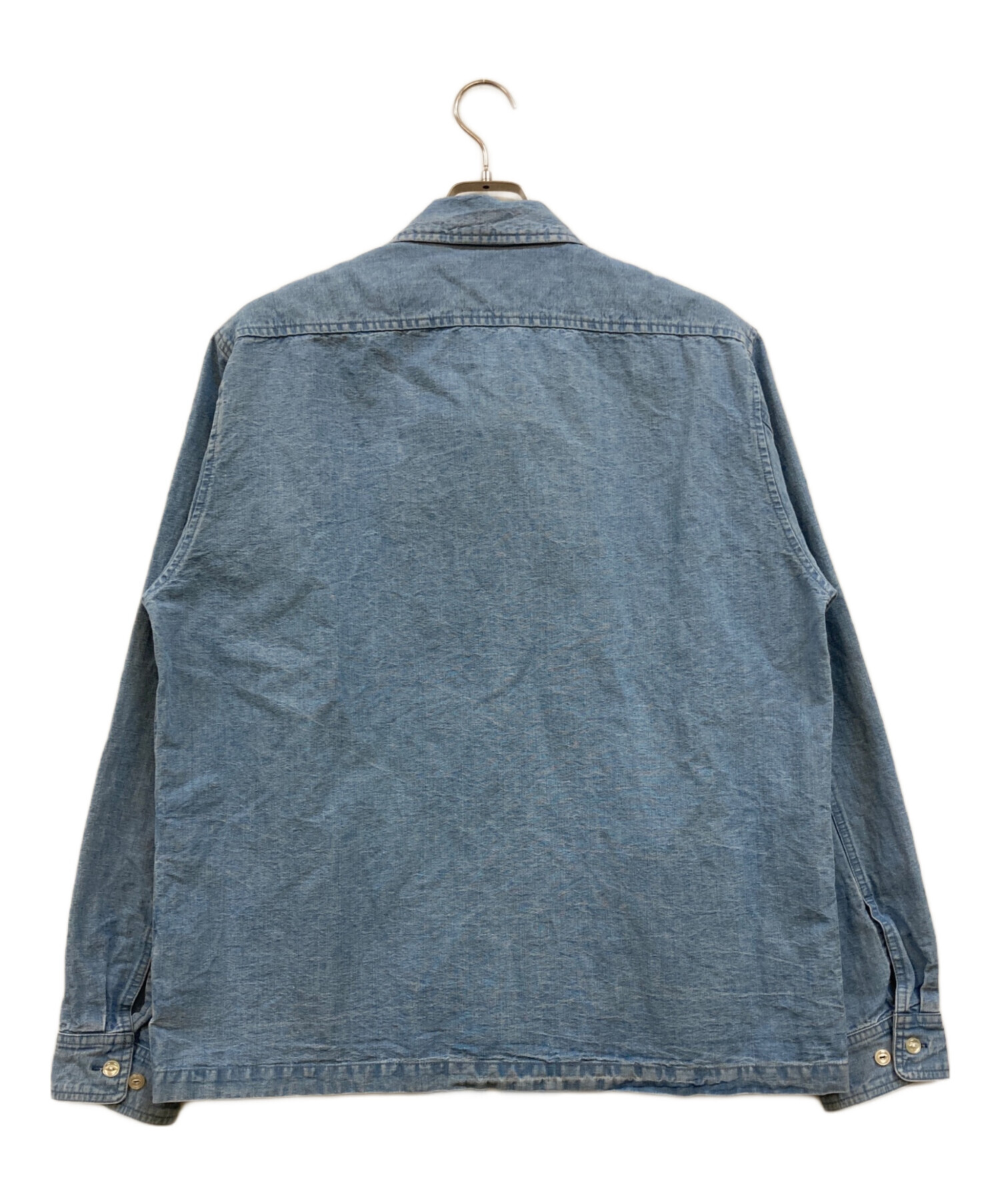 中古・古着通販】PABLO VINCI (パブロビンチ) Chambray zip shirt 中古・古着通販】PABLO VINCI (パブロビンチ) Chambray zip shirt