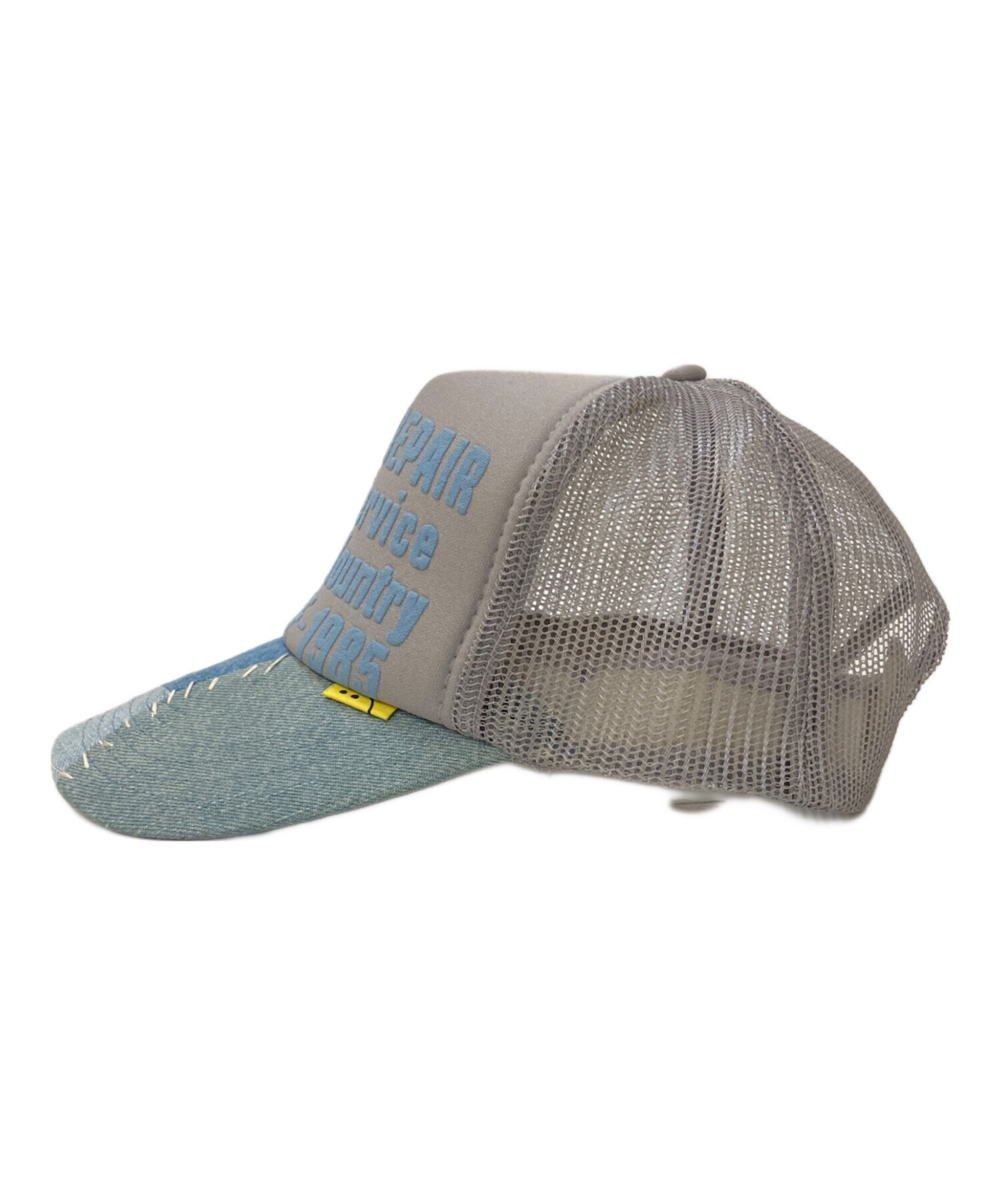 kapital 再構築　デニムメッシュキャップ 中古・古着通販】KAPITAL (キャピタル) 再構築メッシュキャップ グレー